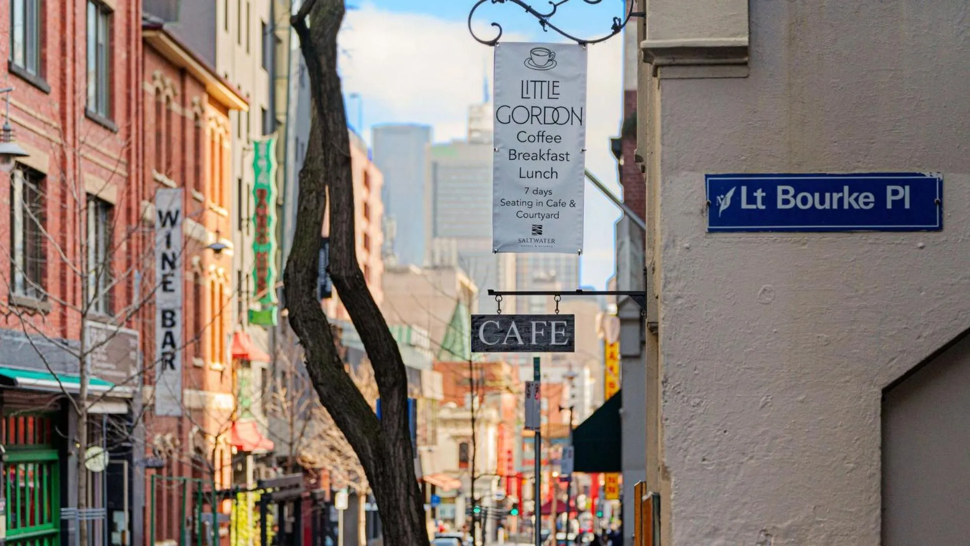 Logo/Certificate/Sign in Gordon House Apartments