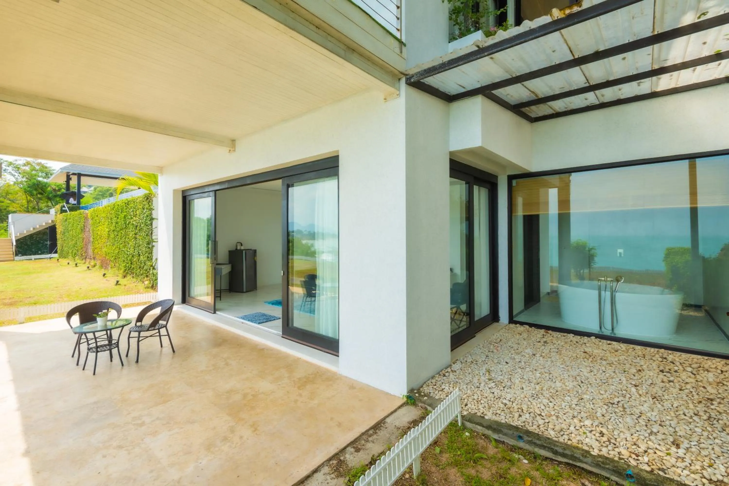 Balcony/Terrace in Bluemango Pool Villa & Resort Koh Samui