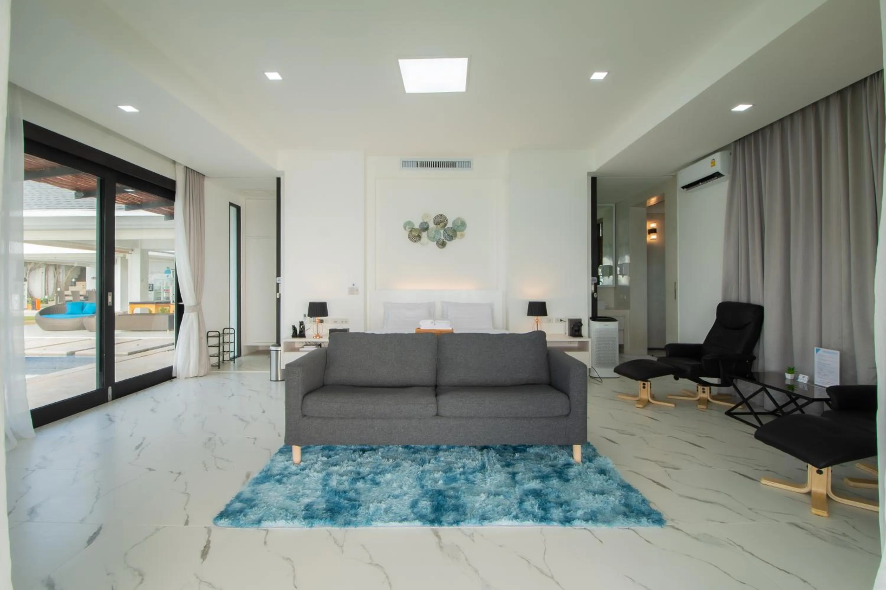 Bedroom in Bluemango Pool Villa & Resort Koh Samui