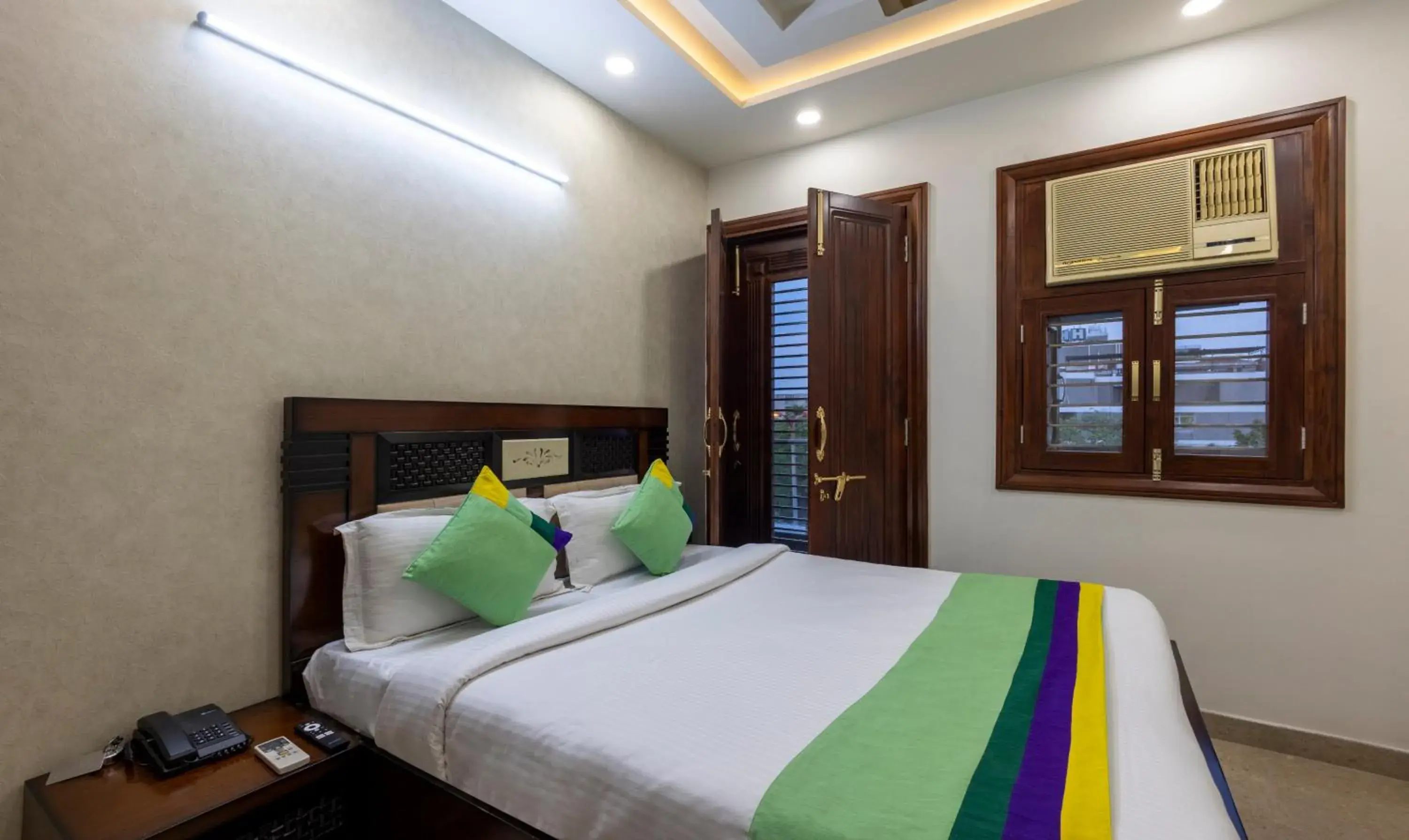 Economy Double Room in Treebo MVM Residency Economy Double Room in Treebo MVM Residency