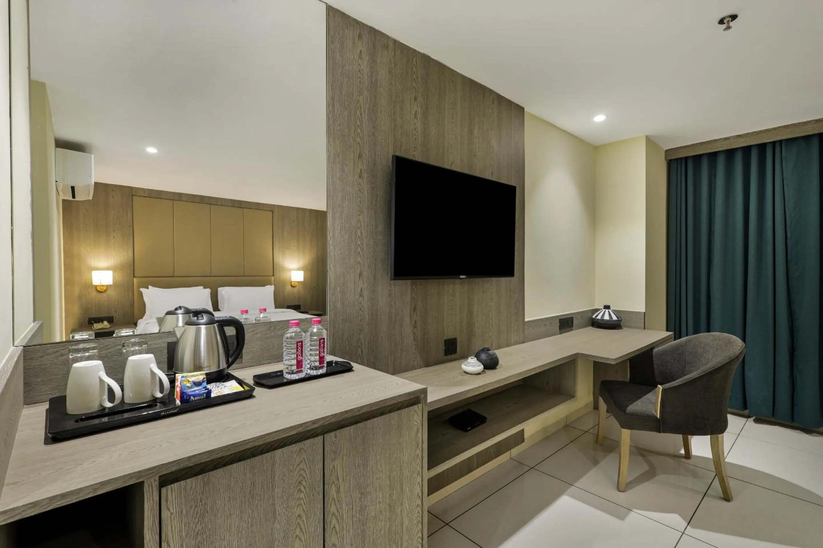 Bed in Sunday Hotel by CheckIn Vadodara