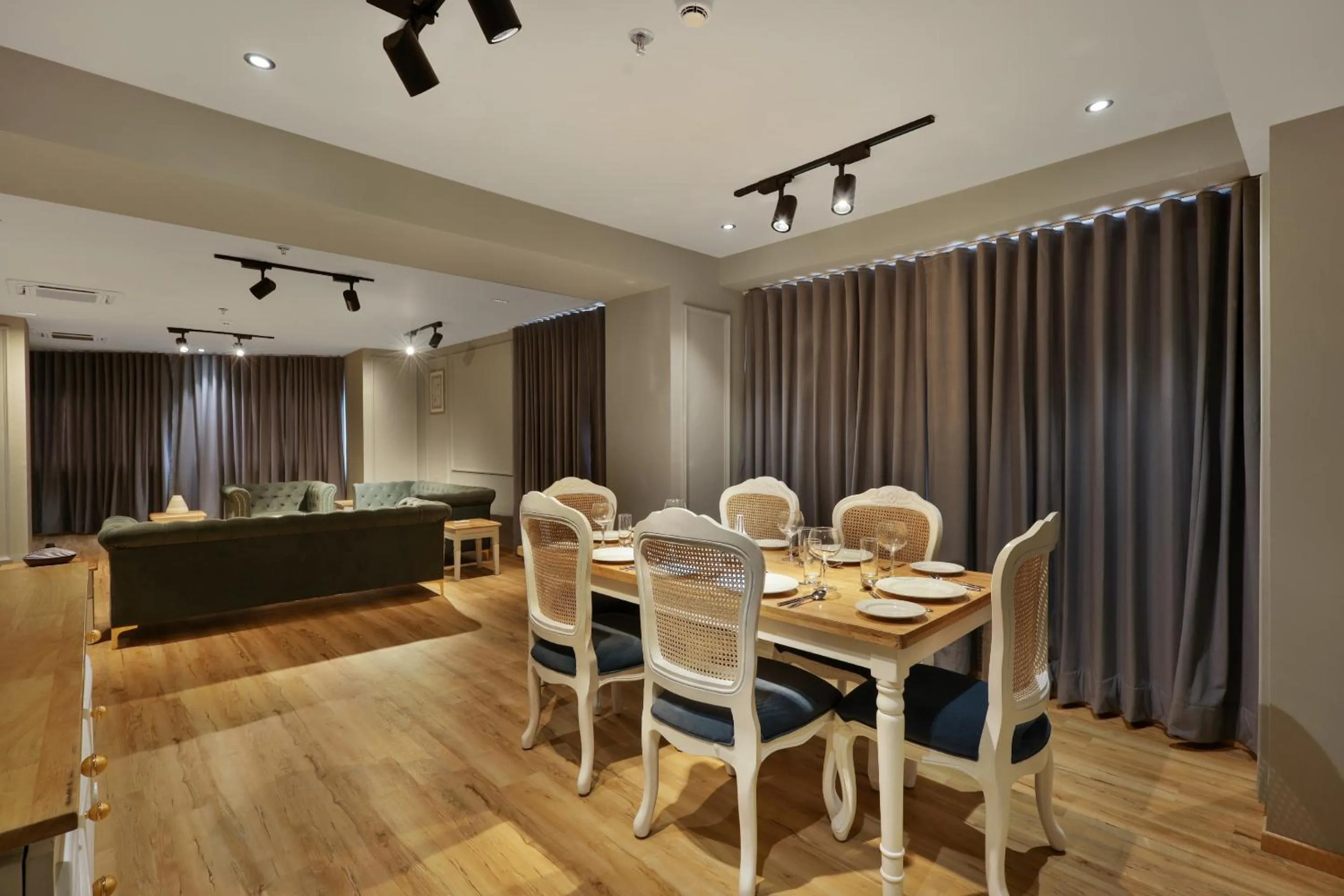 Dining area in Sunday Hotel by CheckIn Vadodara