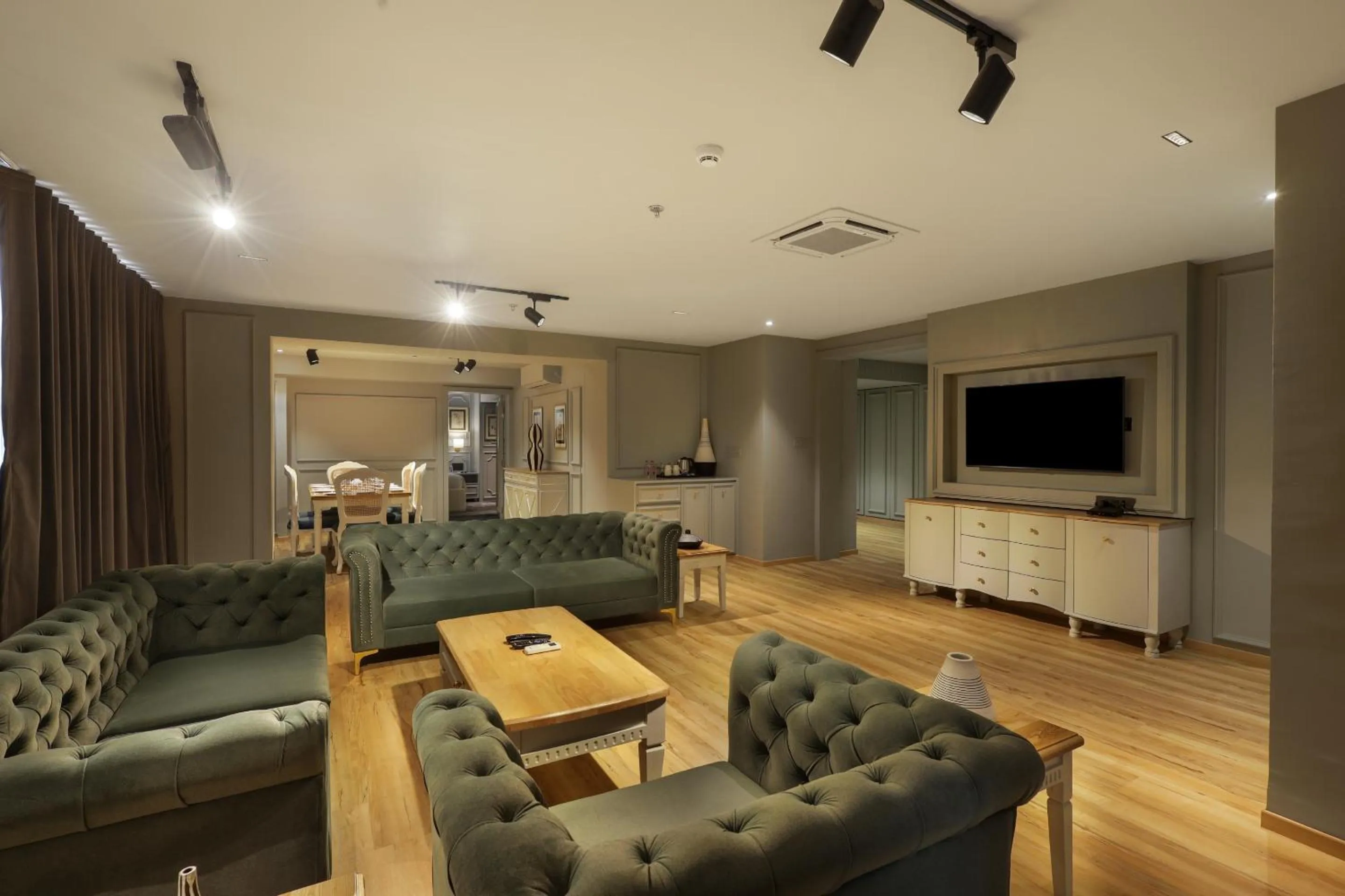 Seating area in Sunday Hotel by CheckIn Vadodara