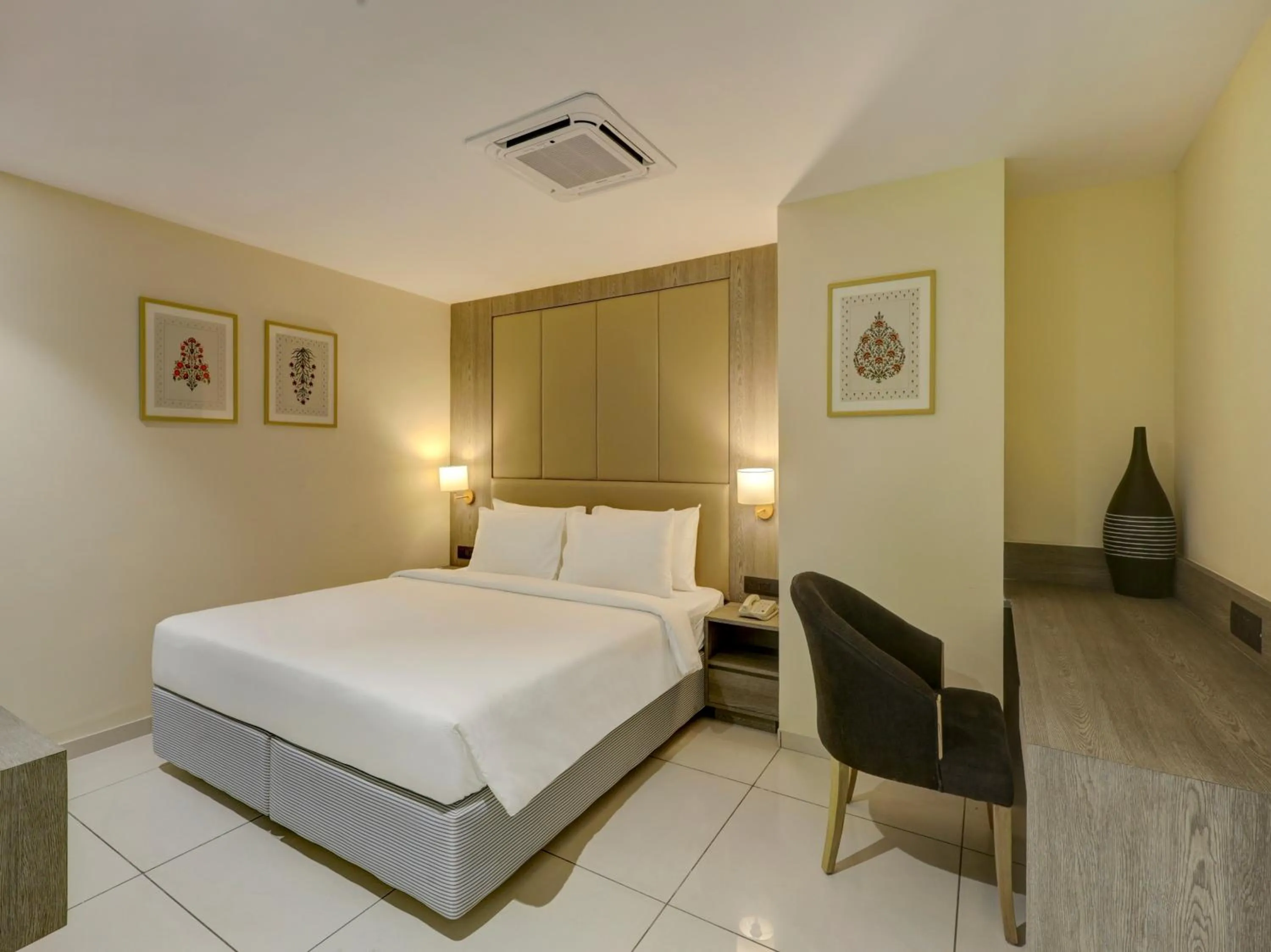 Bed in Sunday Hotel by CheckIn Vadodara