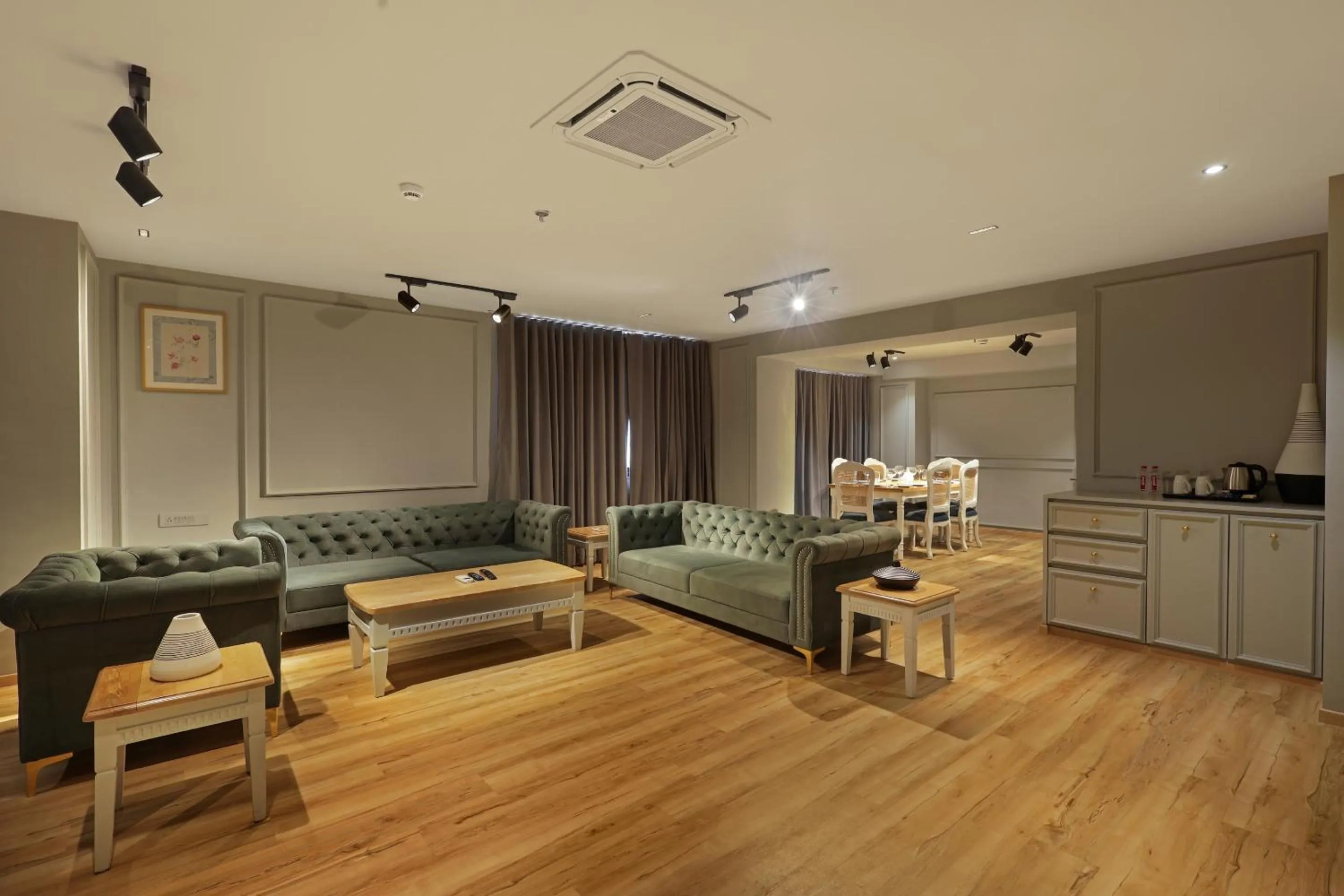 Seating area in Sunday Hotel by CheckIn Vadodara