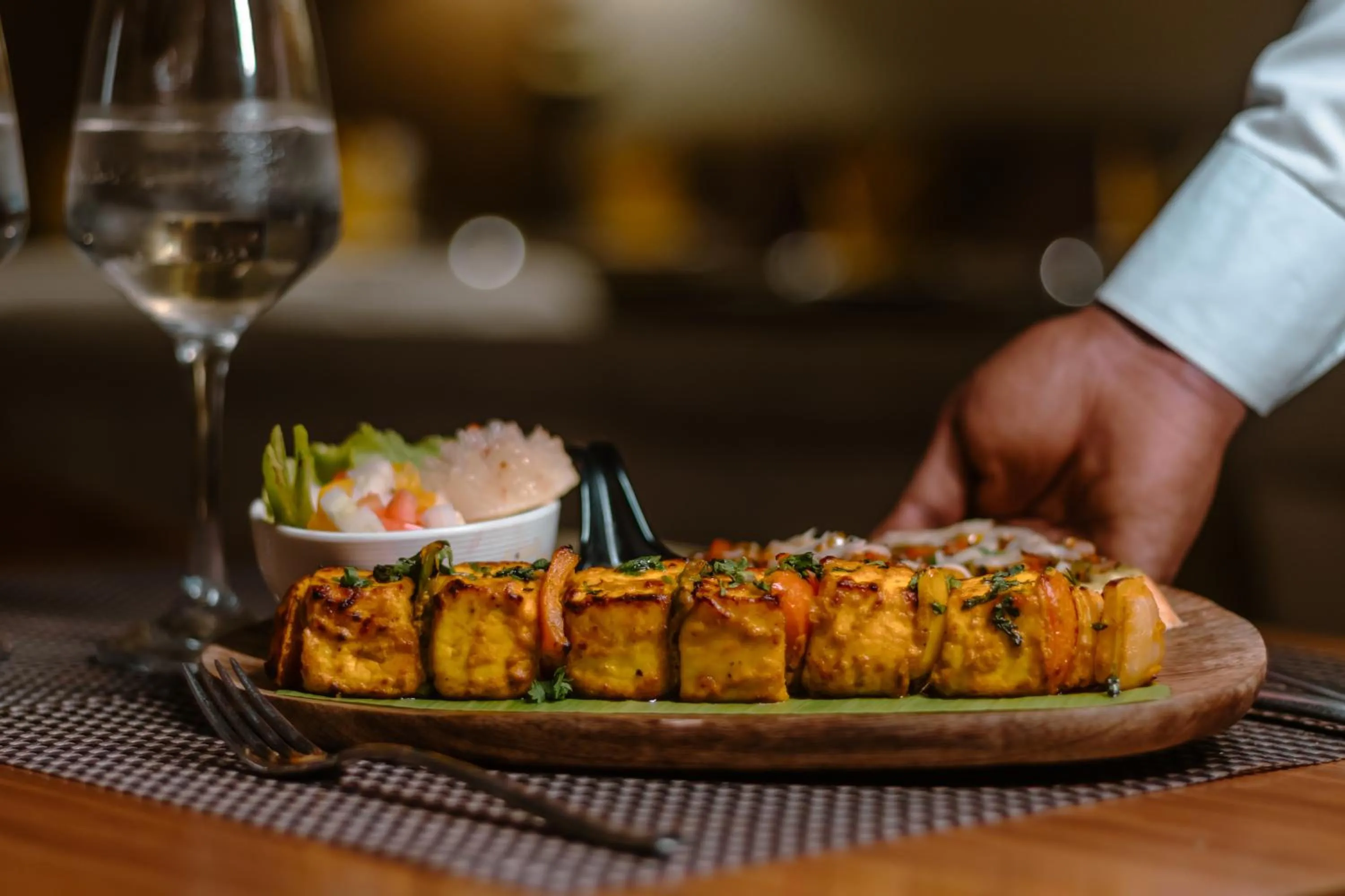 Food close-up in Udman Hotel Gurugram