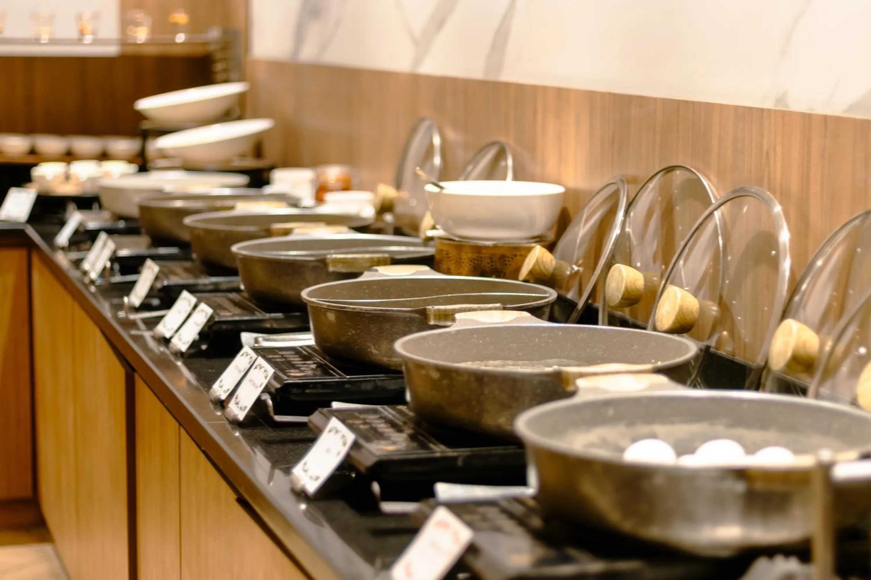 Buffet breakfast in Udman Hotel Gurugram