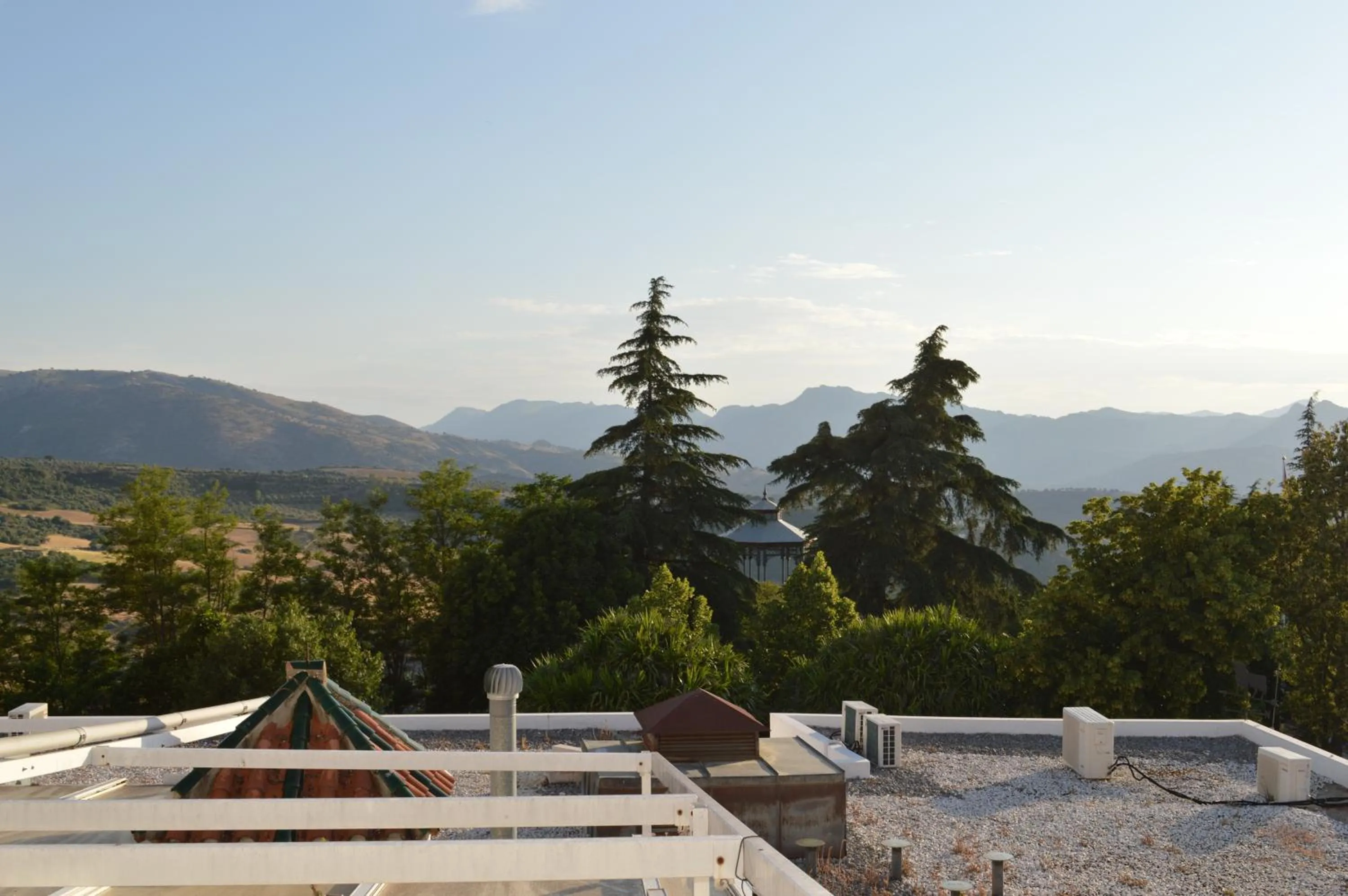 Mountain view in Plaza de Toros
