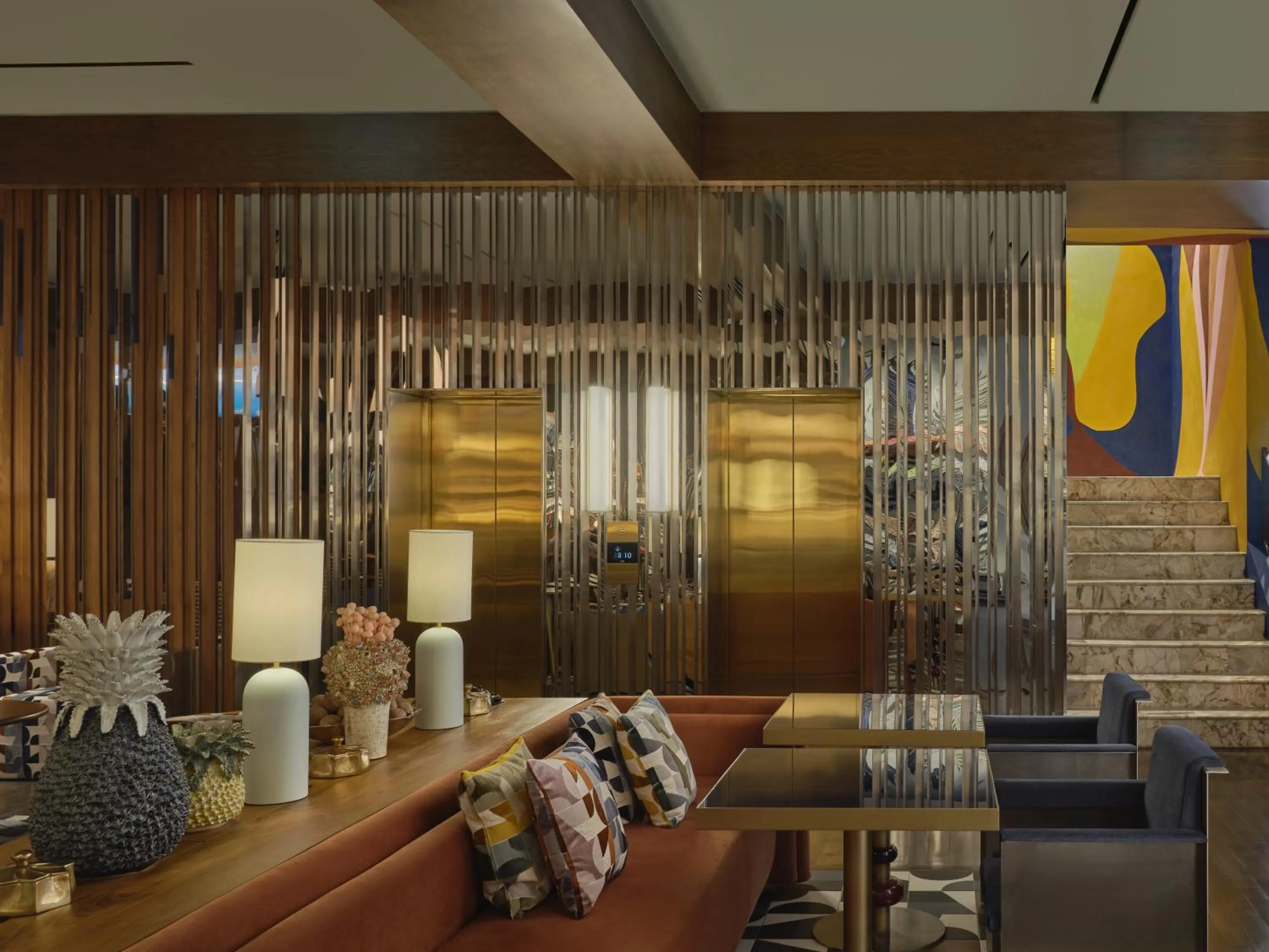 Lobby or reception in Public House Bangkok, a Member of Design Hotels