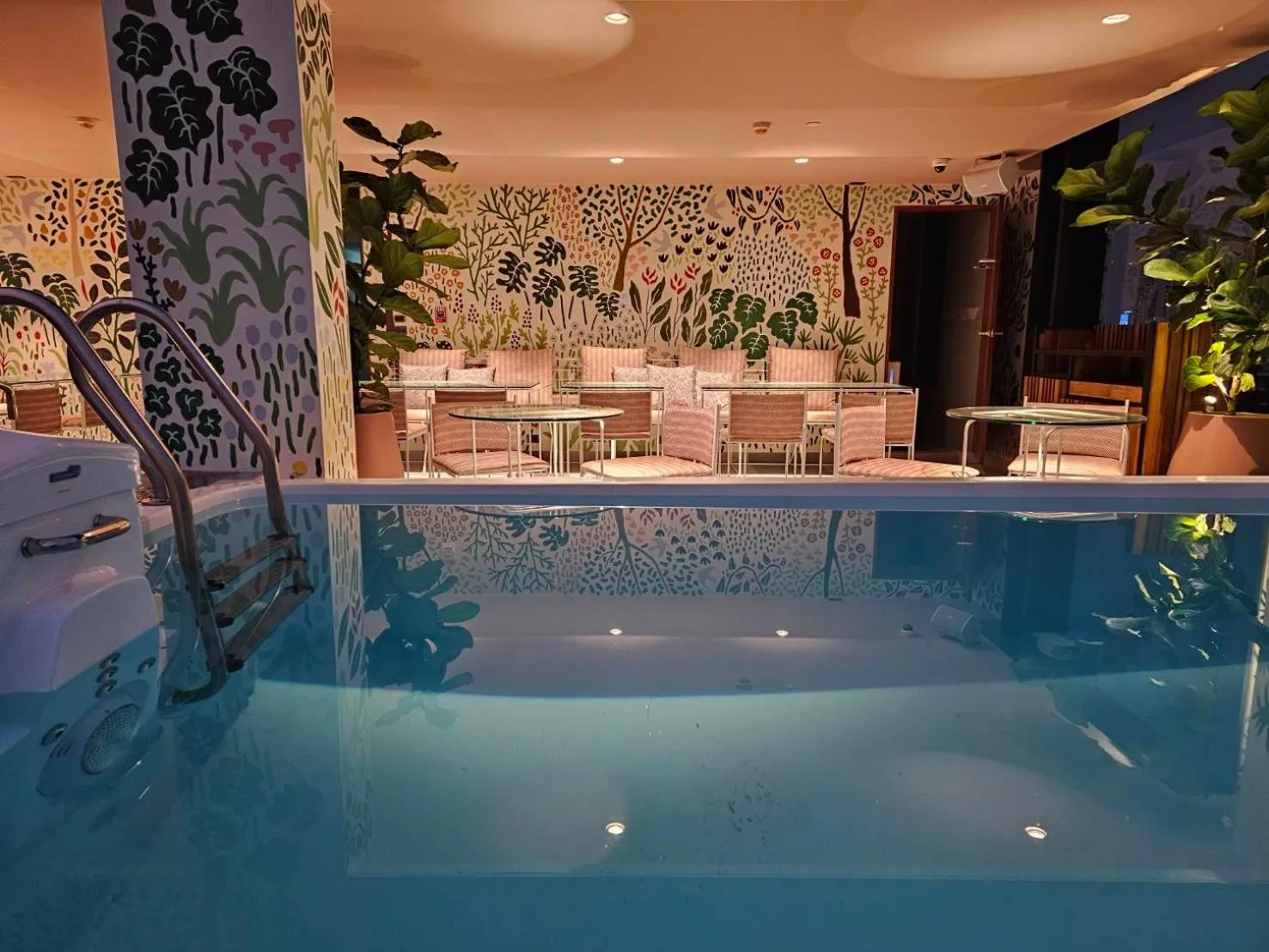 Swimming pool in Public House Bangkok, a Member of Design Hotels