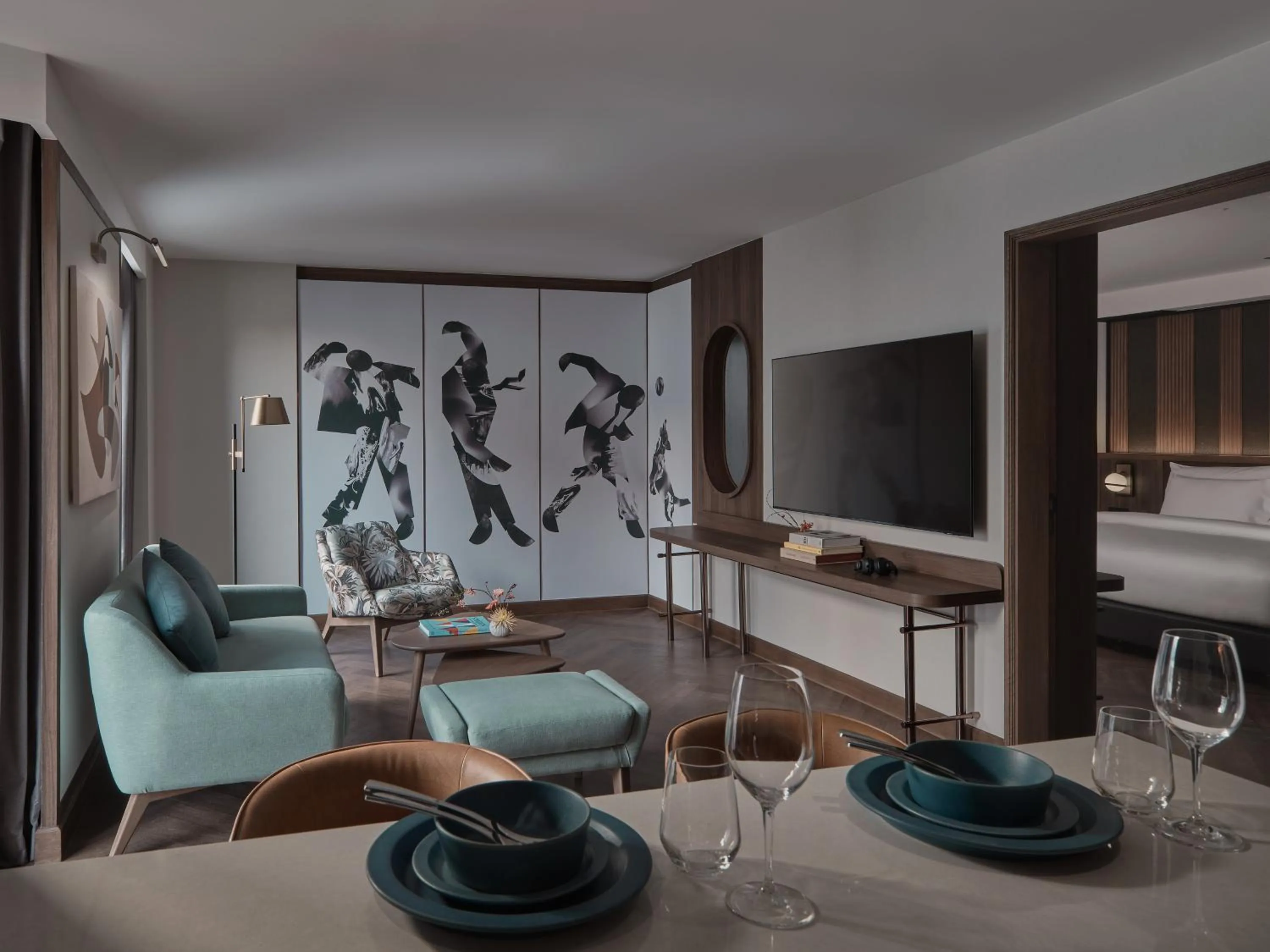 Living room in Public House Bangkok, a Member of Design Hotels