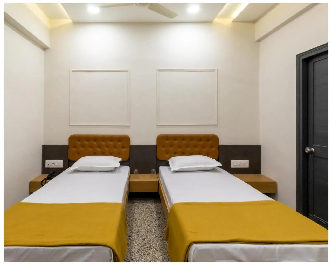 Bed in PRINCE RESIDENCY CLUB HOUSE