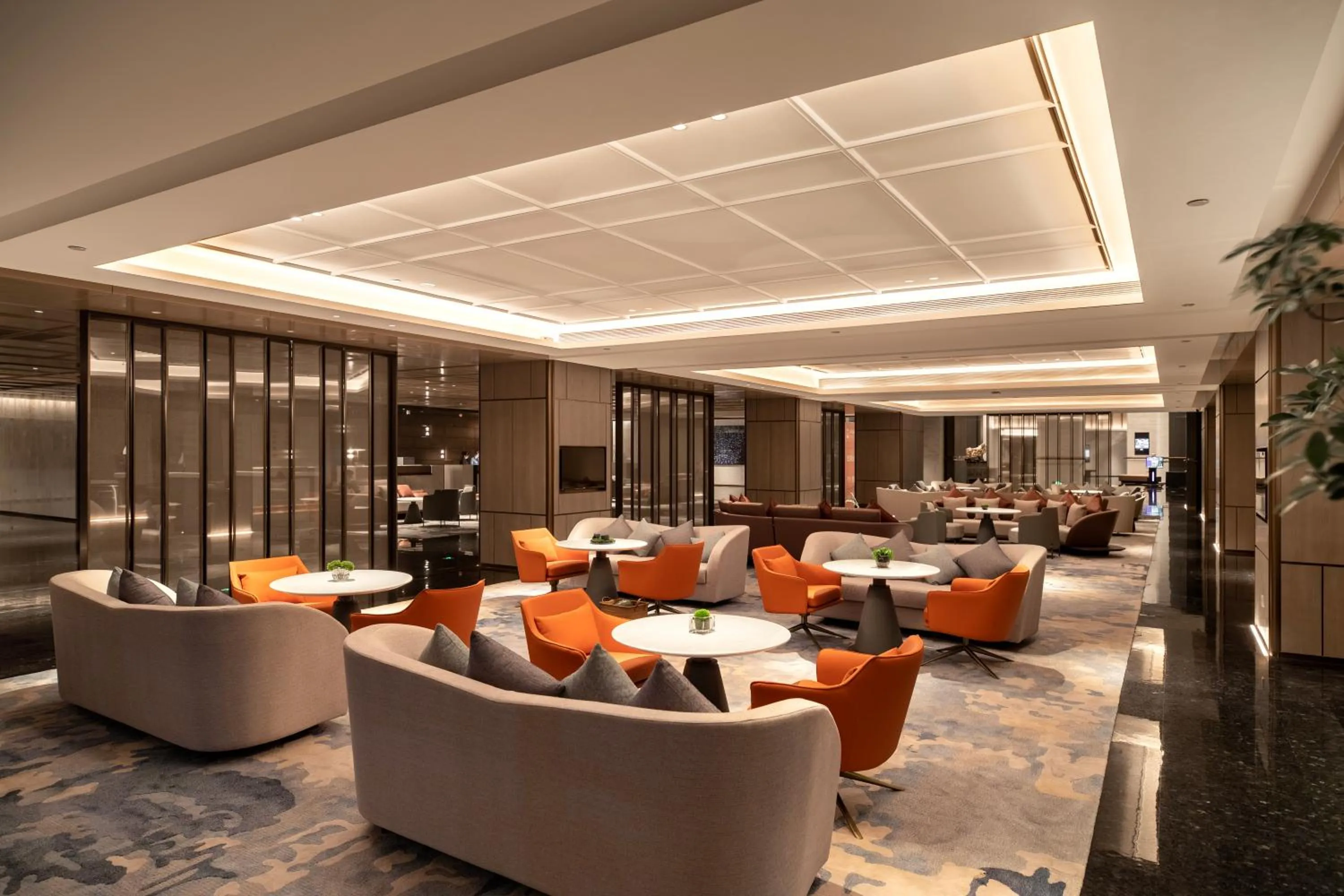 Lobby or reception in Wyndham Grand Plaza Royale Yujia Anhua
