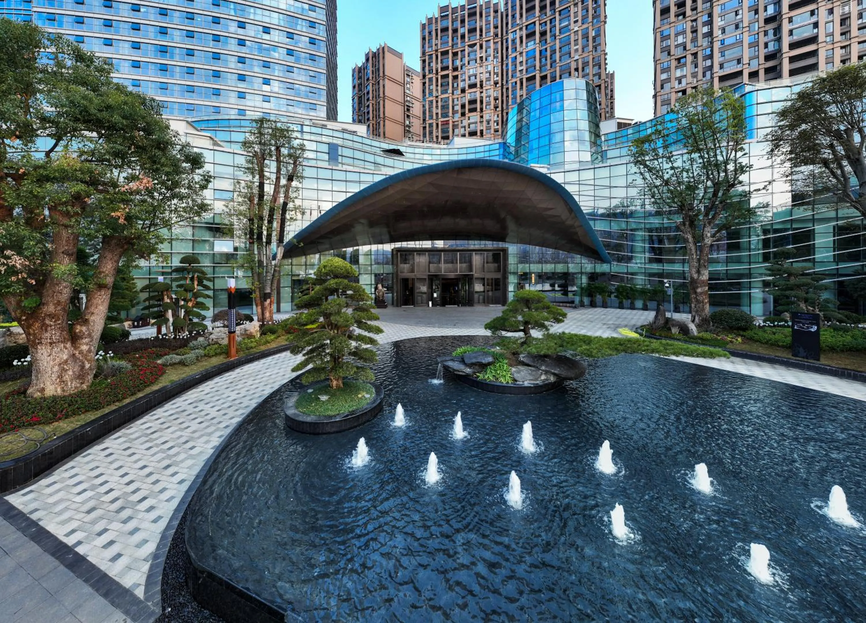 Property building in Wyndham Grand Plaza Royale Yujia Anhua