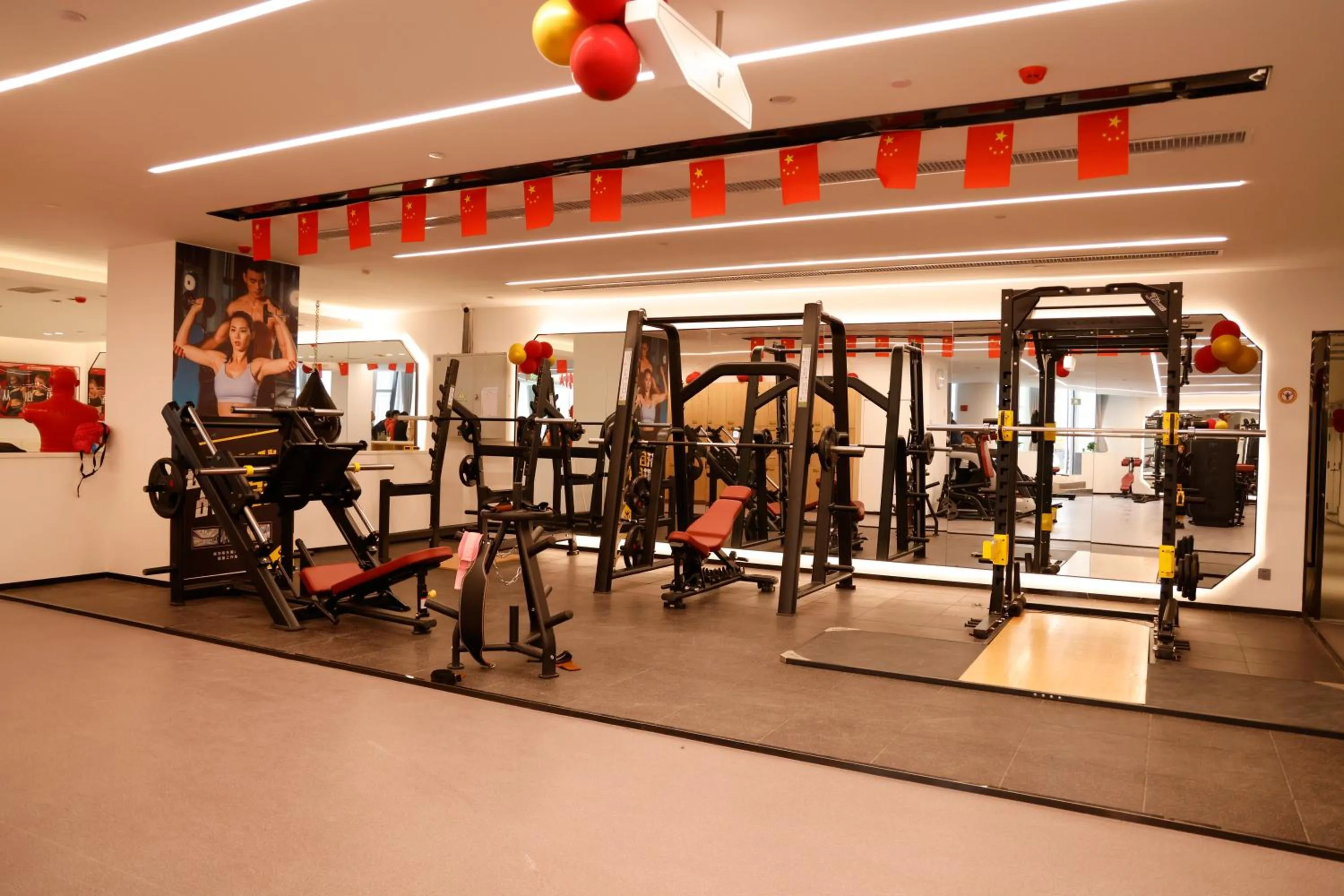 Fitness centre/facilities in Wyndham Grand Plaza Royale Yujia Anhua