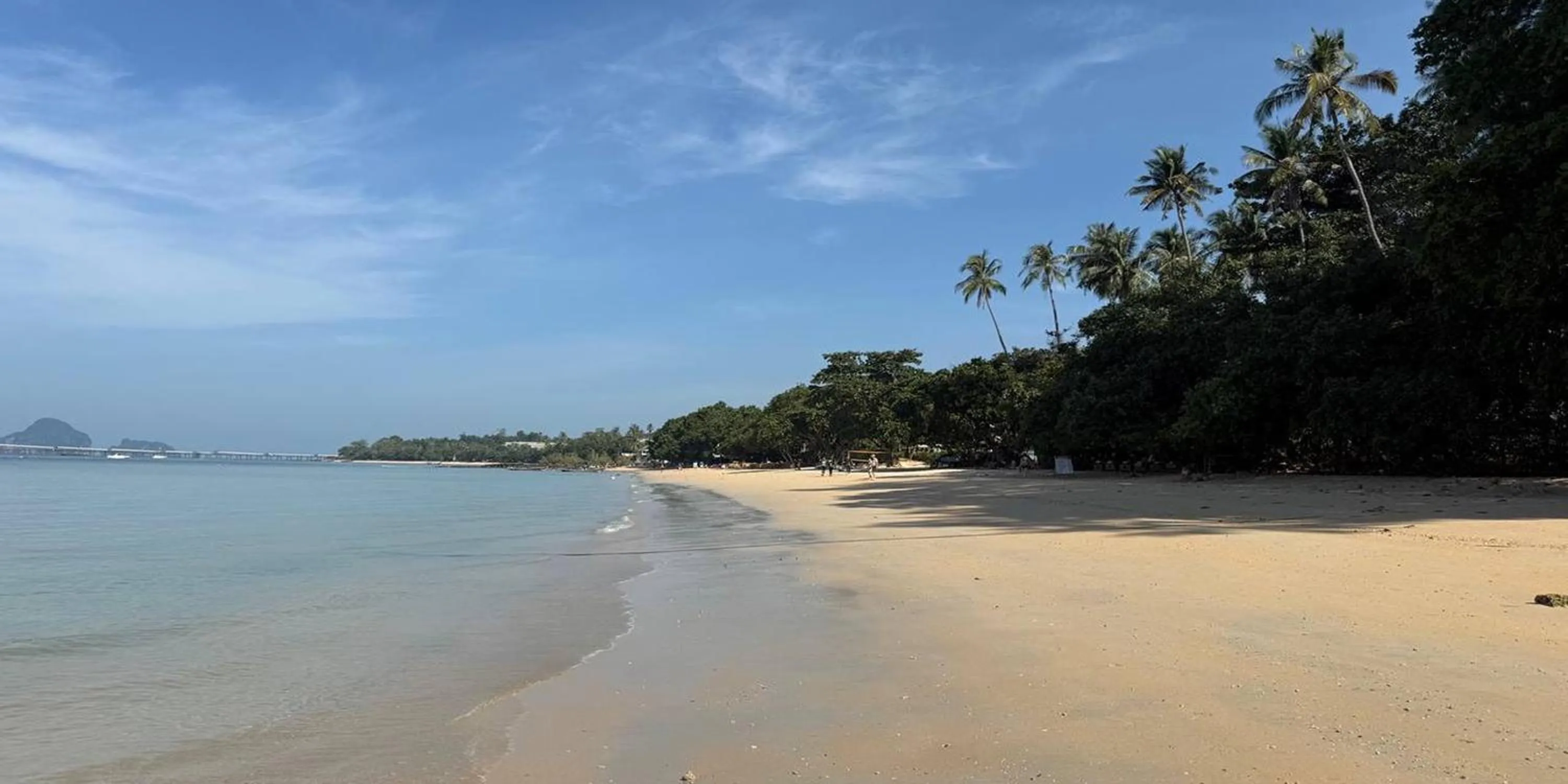 Beach in Palm Resort Krabi