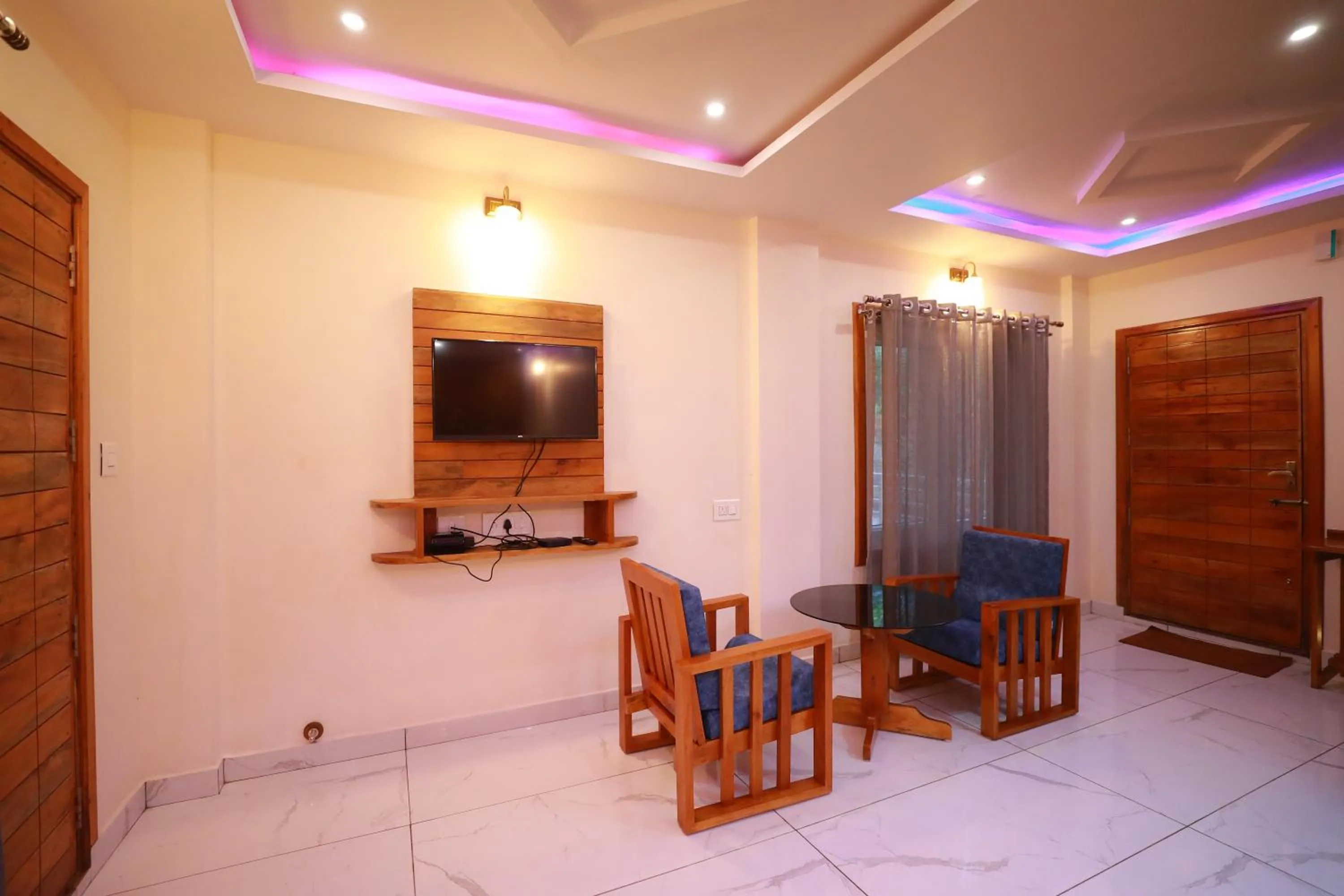 Seating area in Coorg Coffee Bean Resort Madikeri