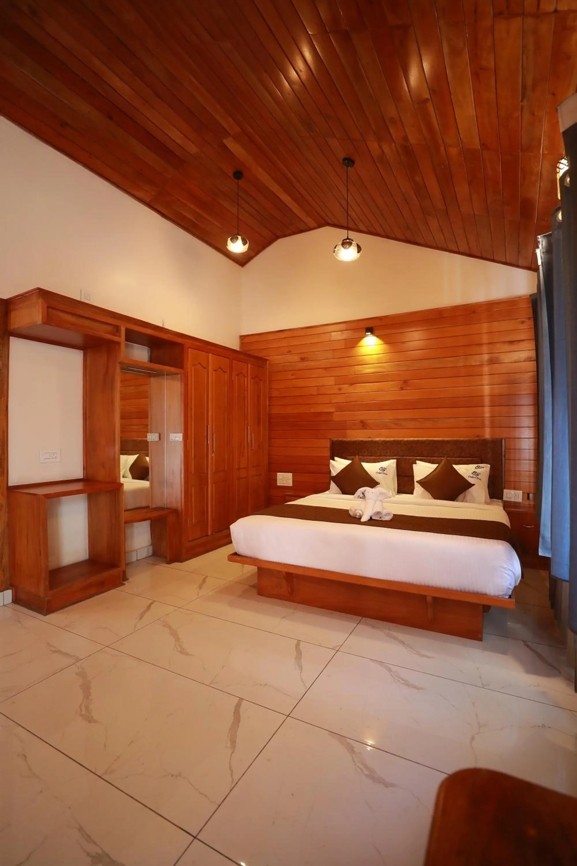 Bedroom, Bed in Coorg Coffee Bean Resort Madikeri