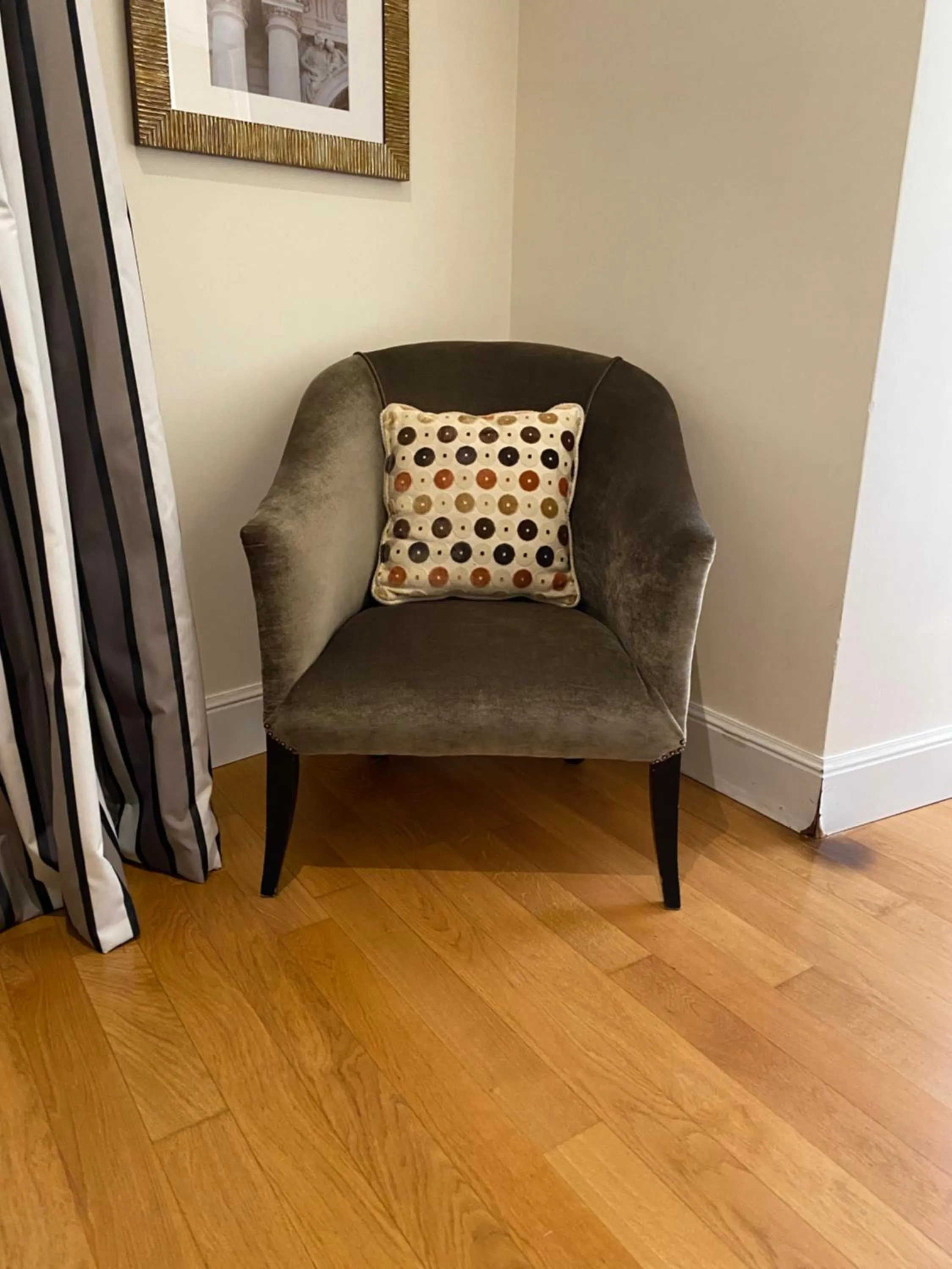 Seating area in Via Napoli Apartments