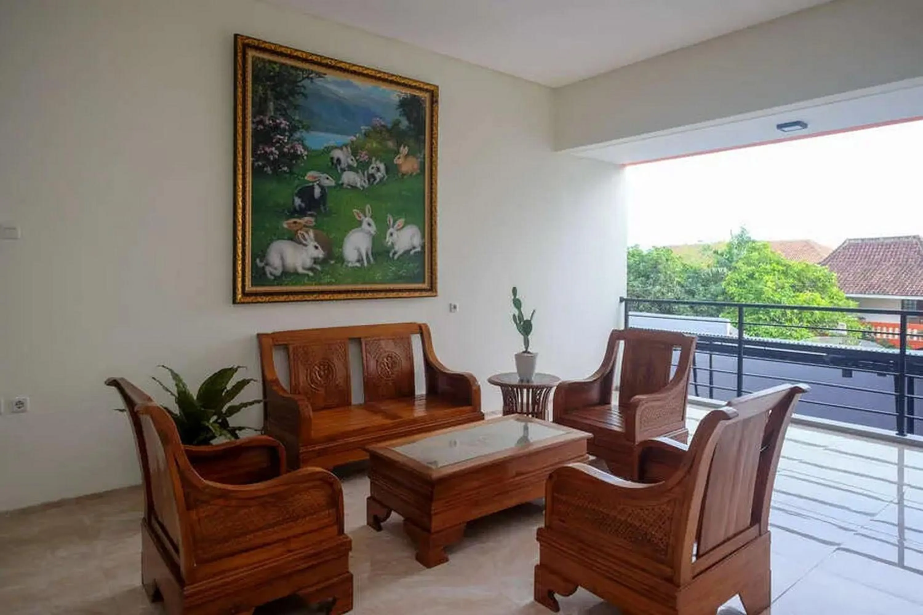 Balcony/Terrace in Urbanview Sumampir Anugrah Purwokerto by RedDoorz