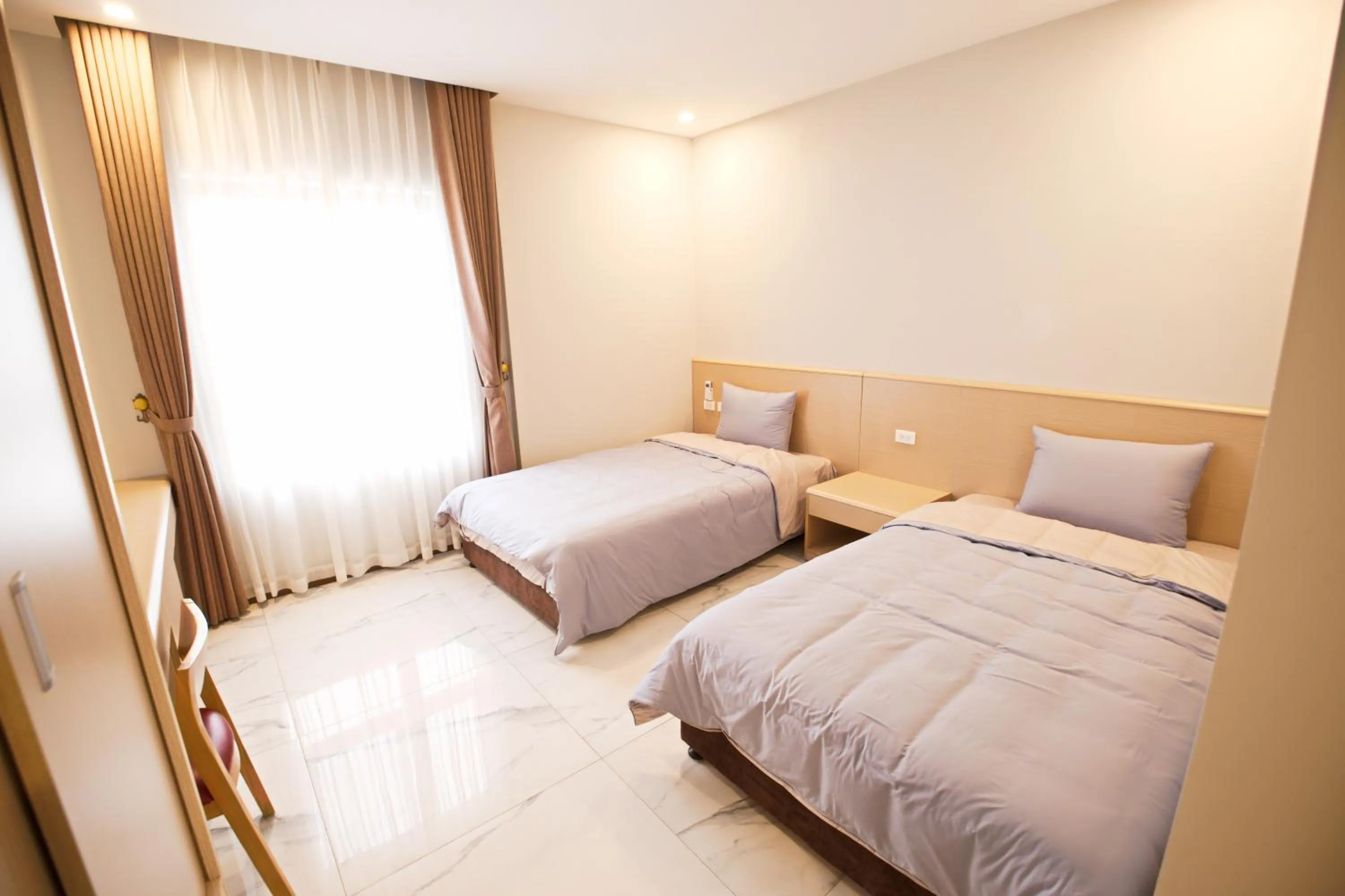 Bedroom, Bed in Viet Long Complex Residence