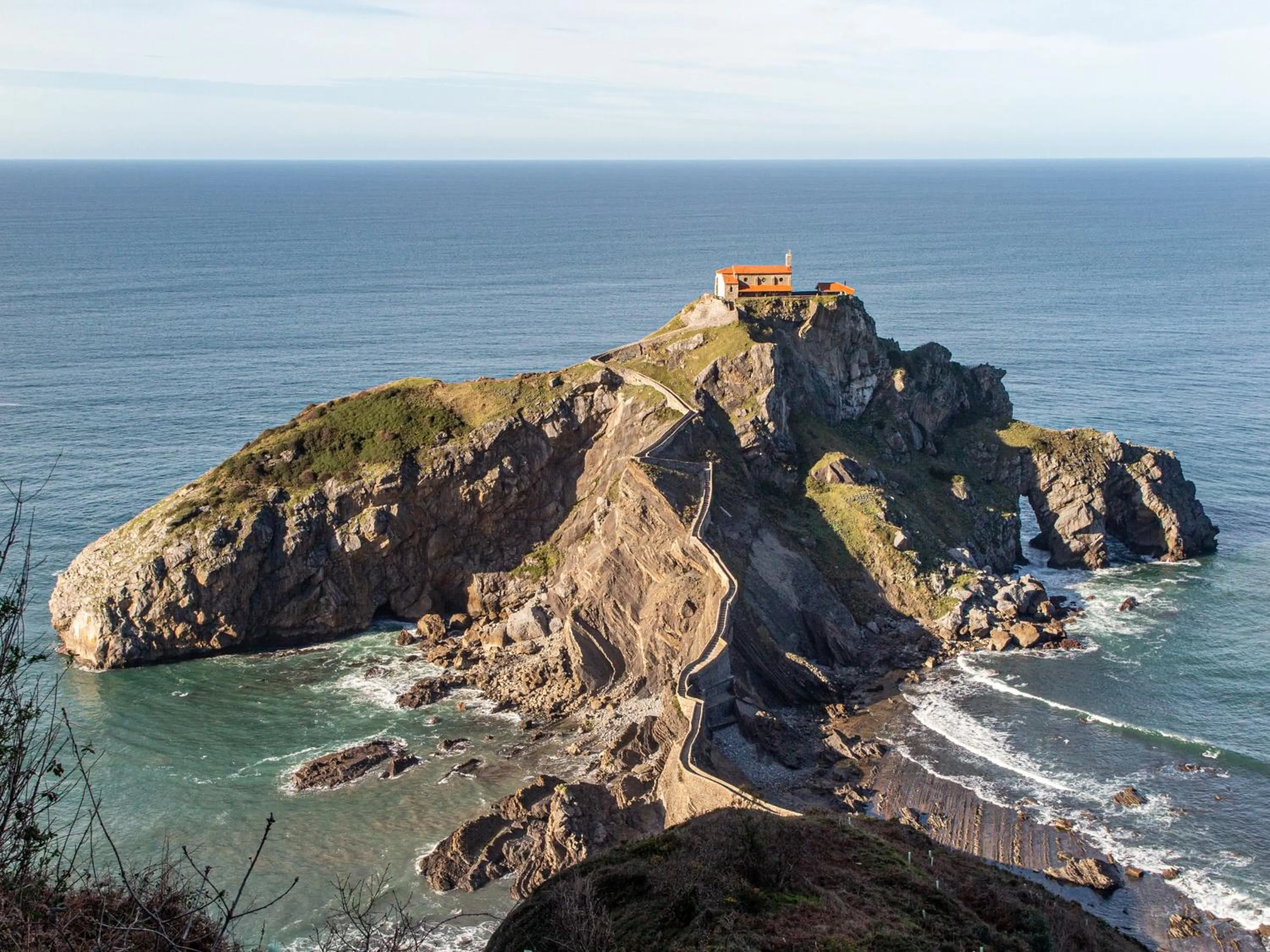 Natural landscape in Apartamentos Mundaka