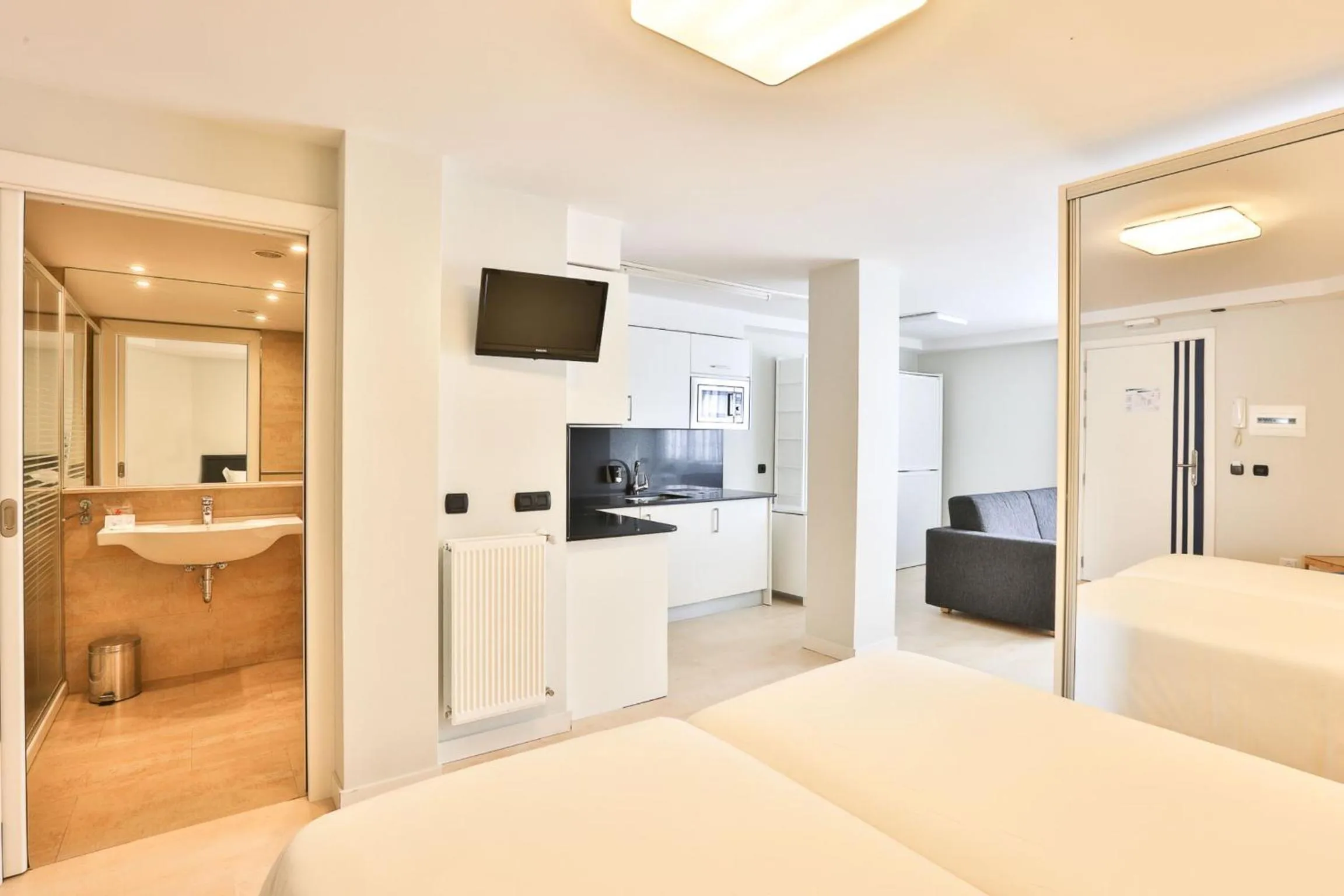 Bed in Apartamentos Mundaka