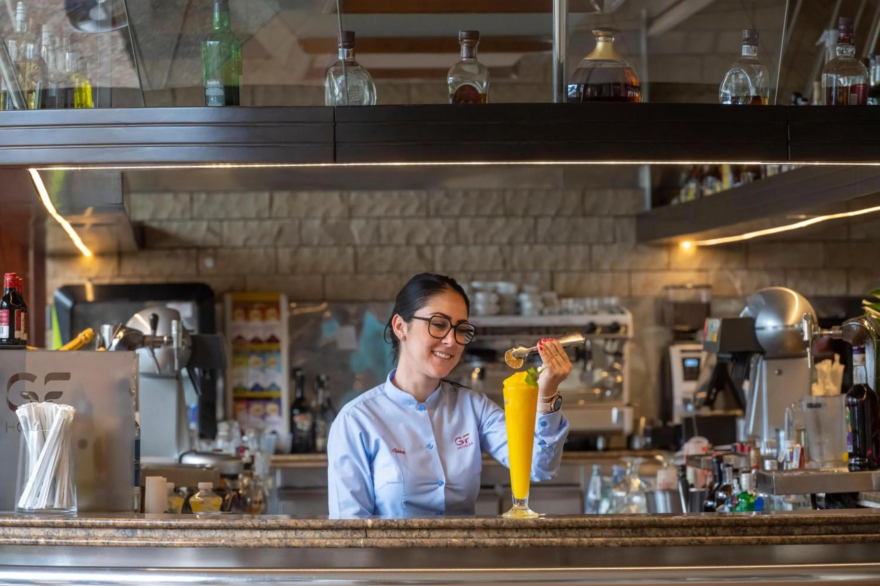 Lobby or reception in GF Fañabe