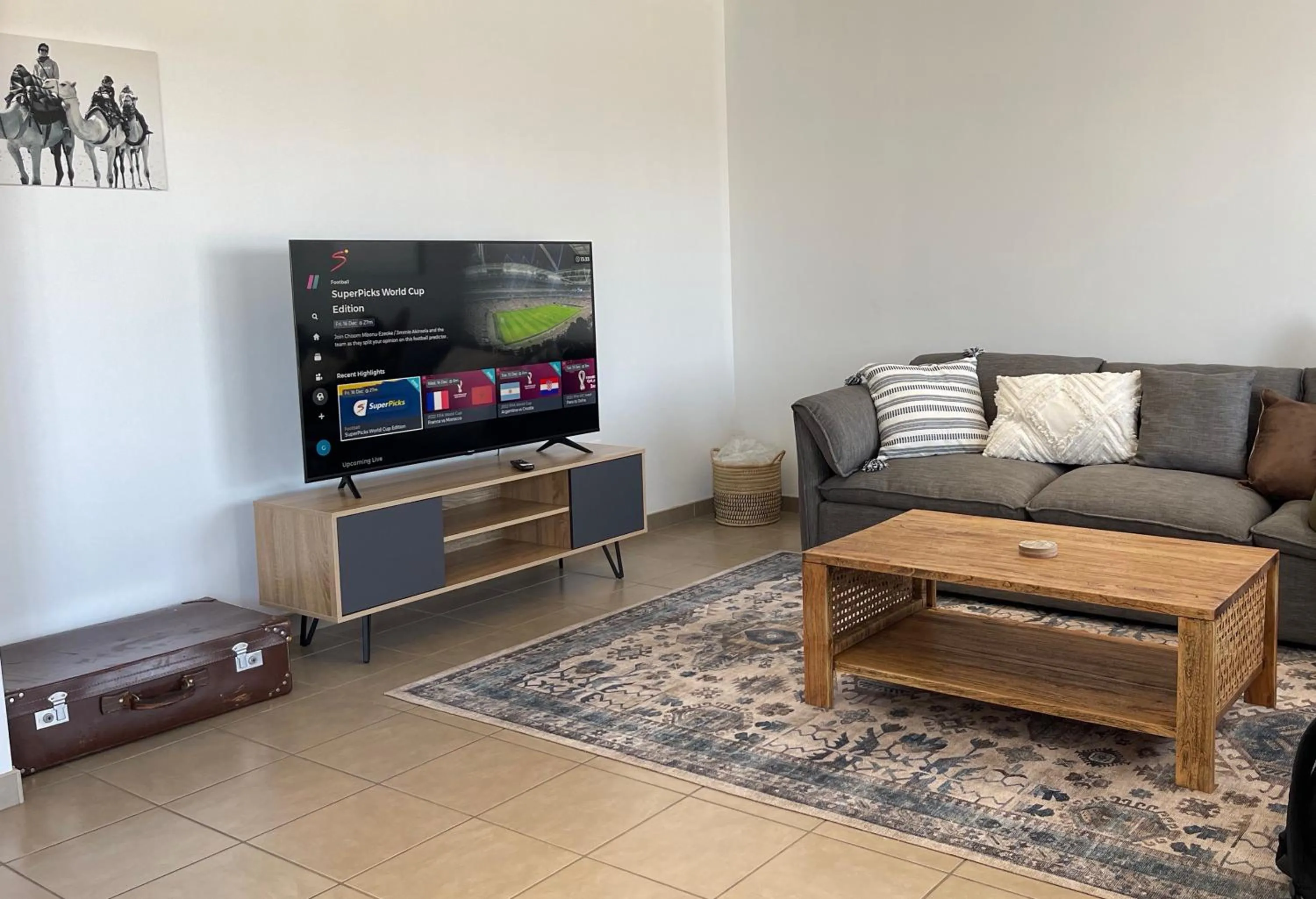 Communal lounge/ TV room in Ocean at Moringa Gardens Self Catering Accommodation