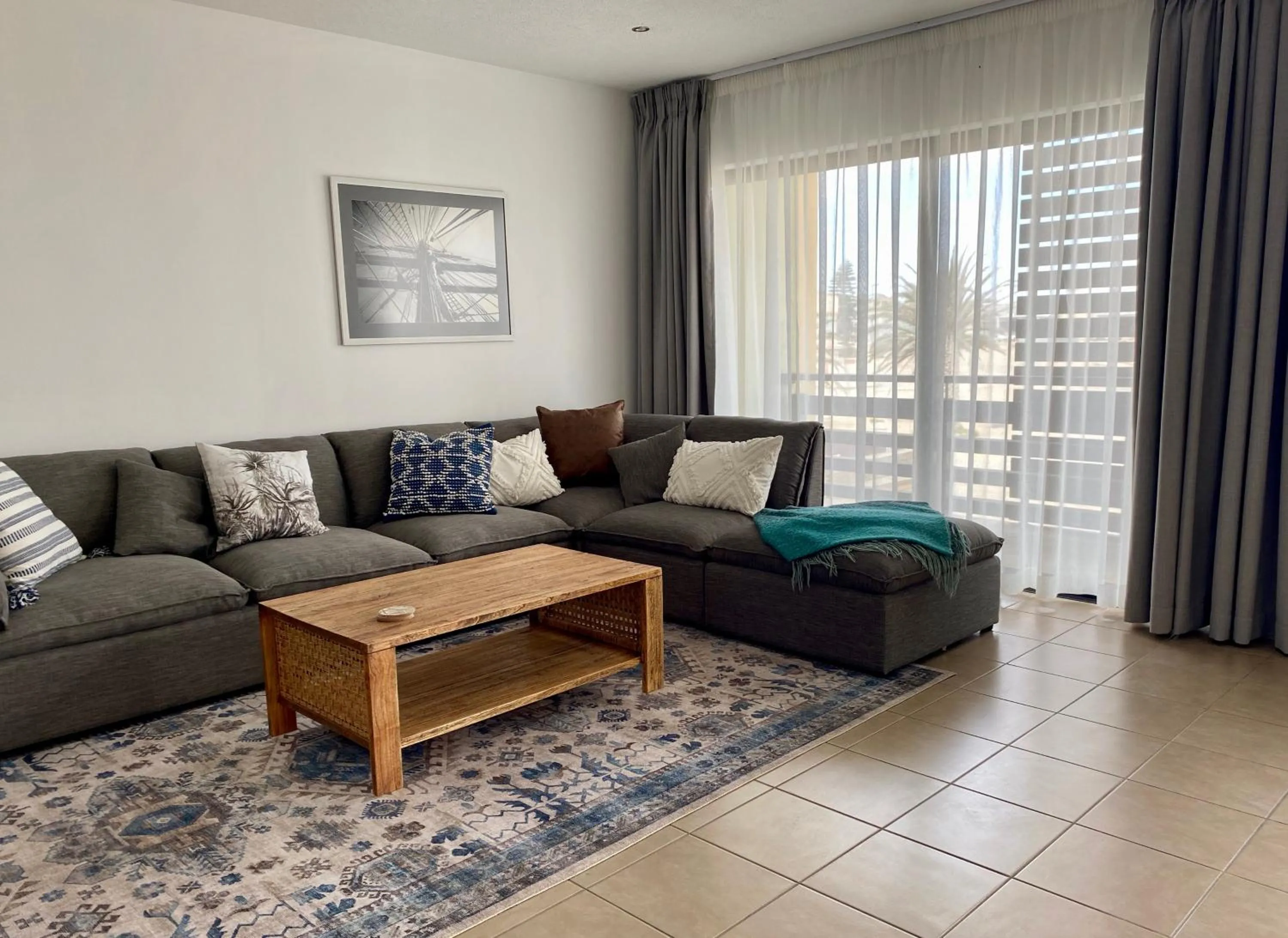 Living room in Ocean at Moringa Gardens Self Catering Accommodation