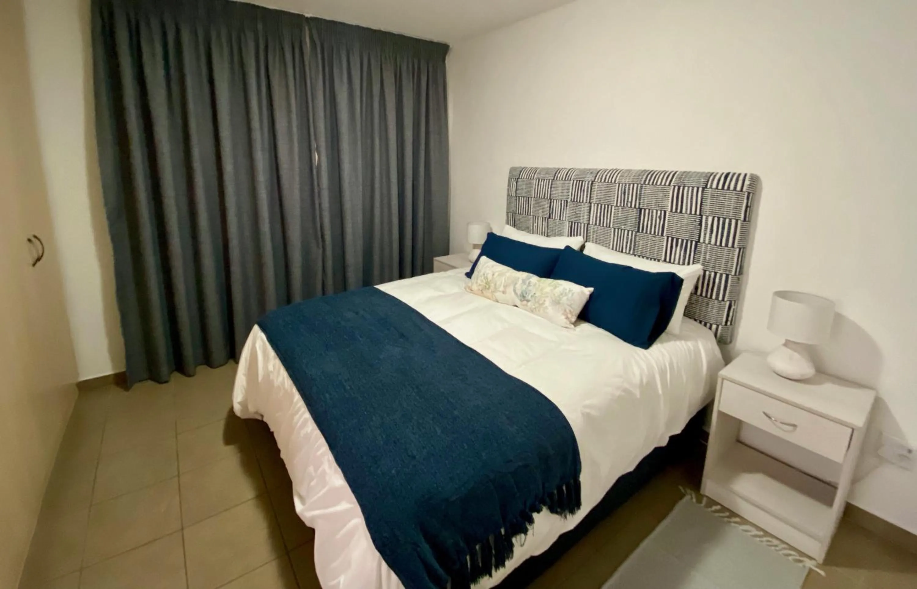 Bedroom, Bed in Ocean at Moringa Gardens Self Catering Accommodation