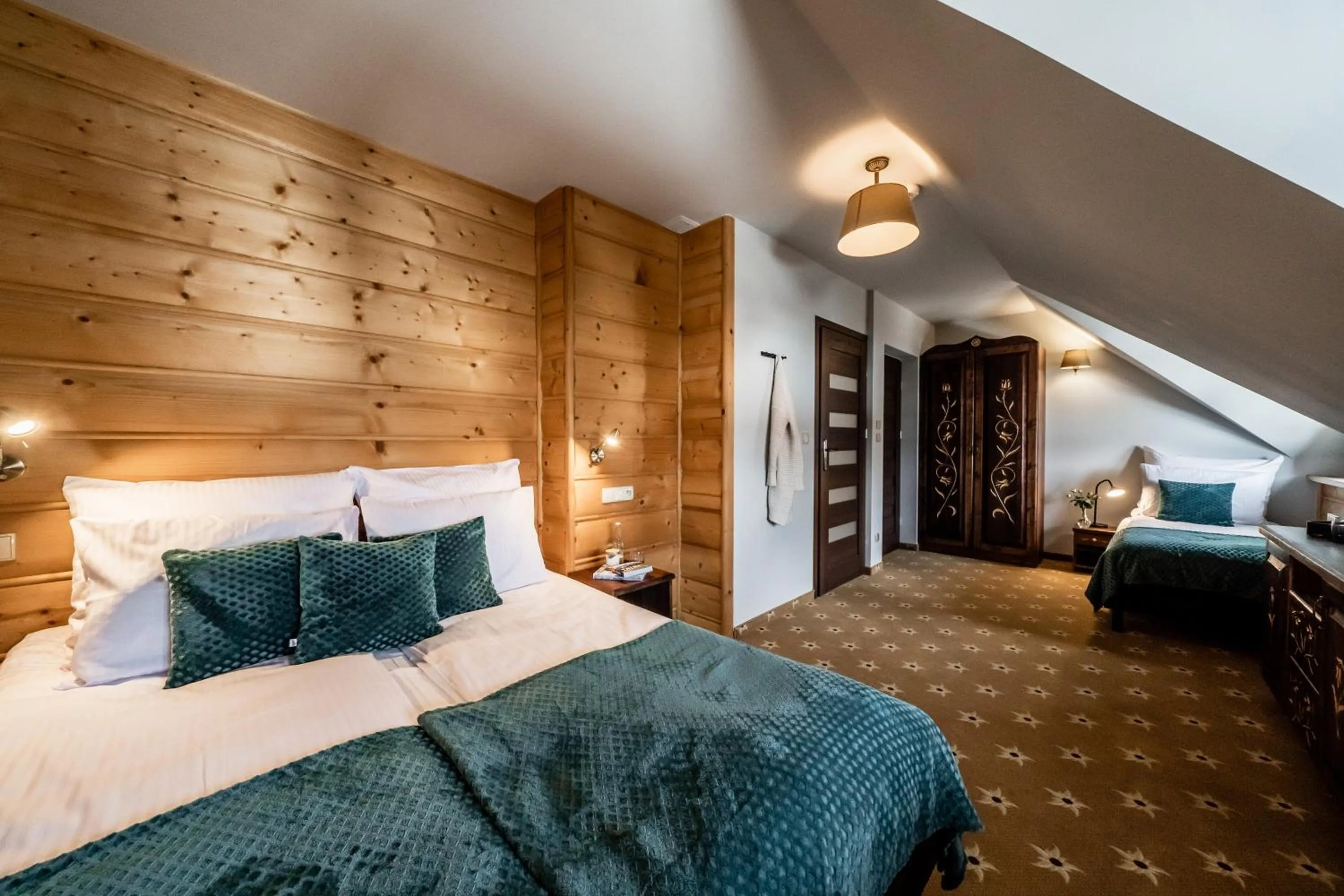 Bed in Zapotoczny Residence