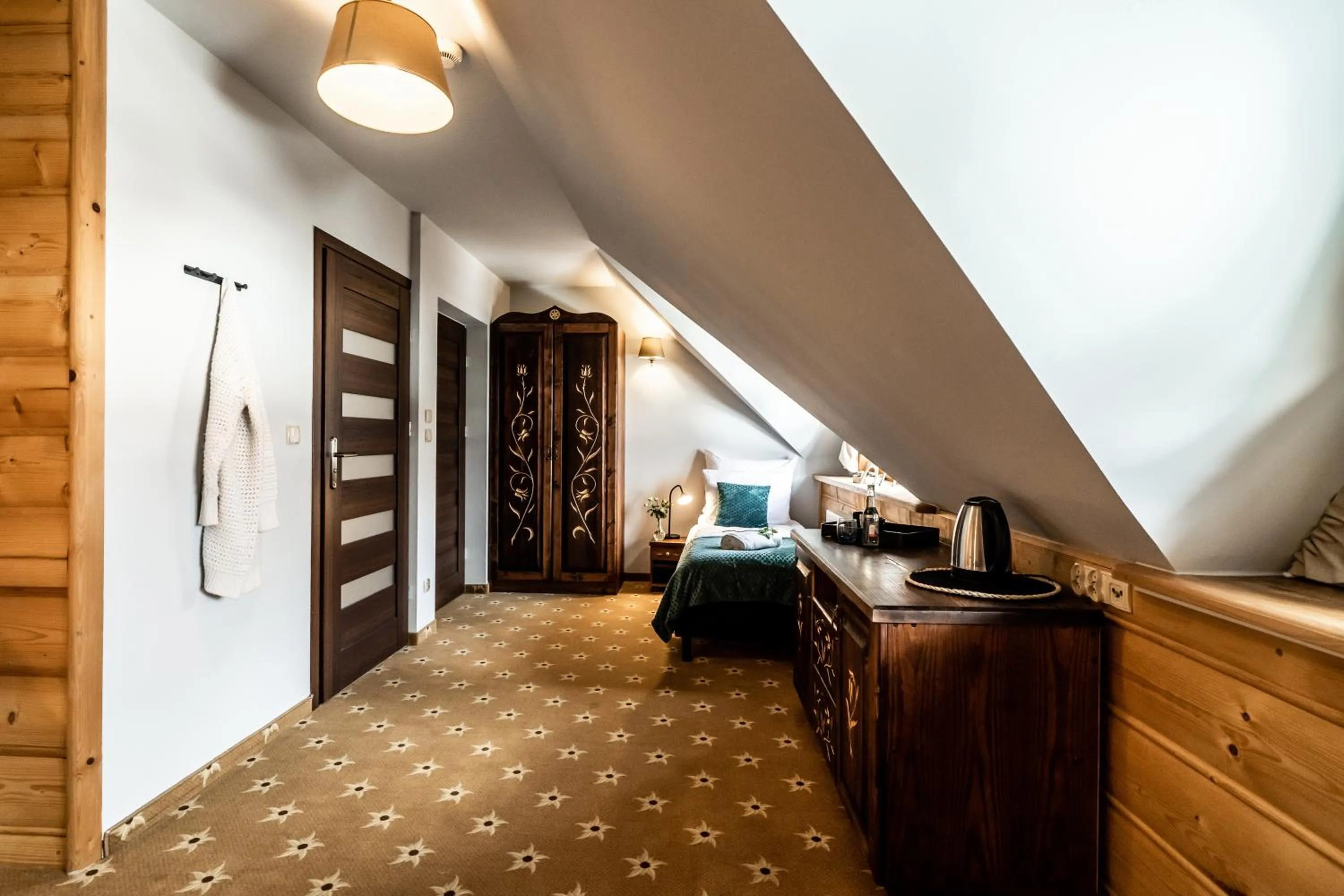 Bed in Zapotoczny Residence