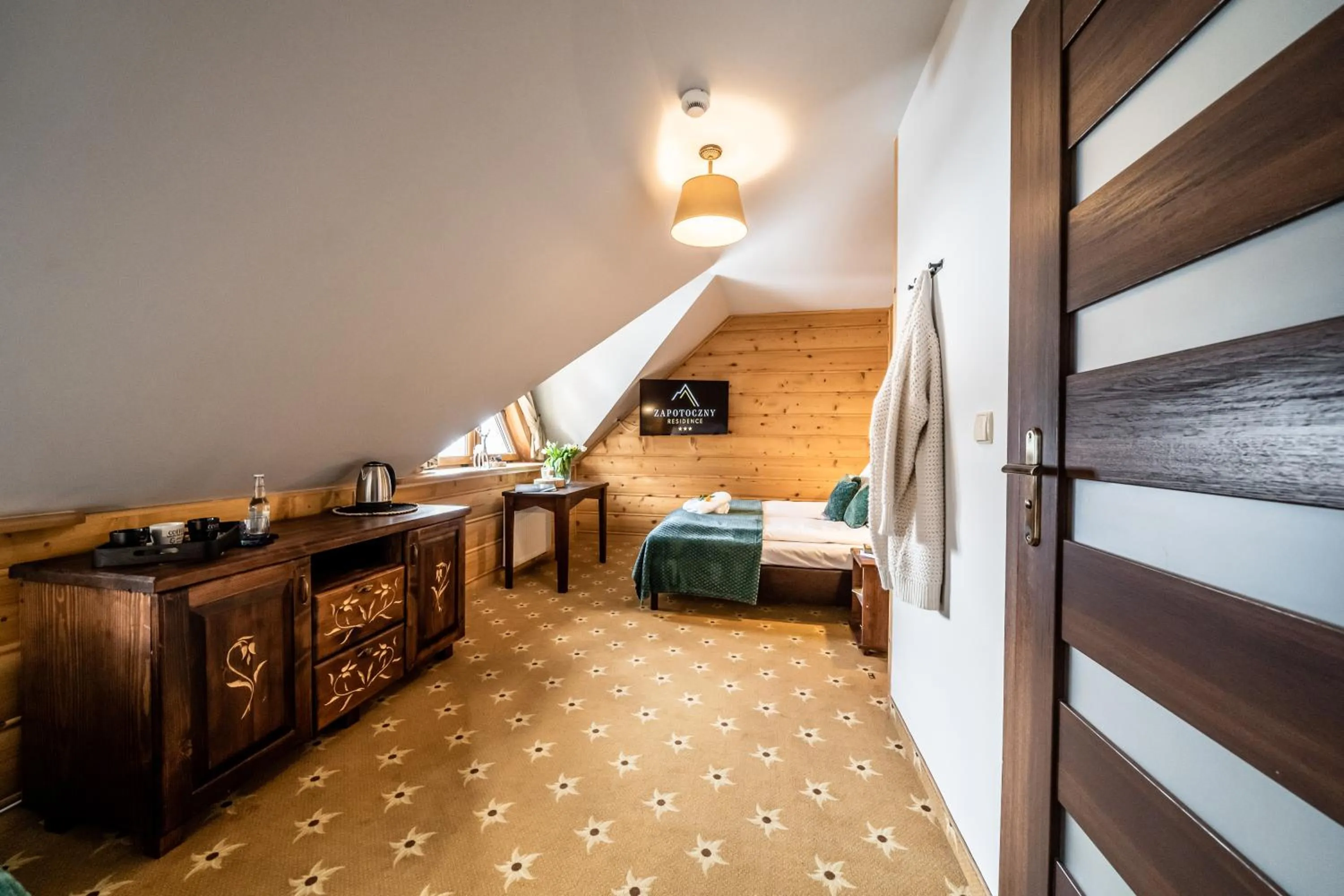 Bed in Zapotoczny Residence