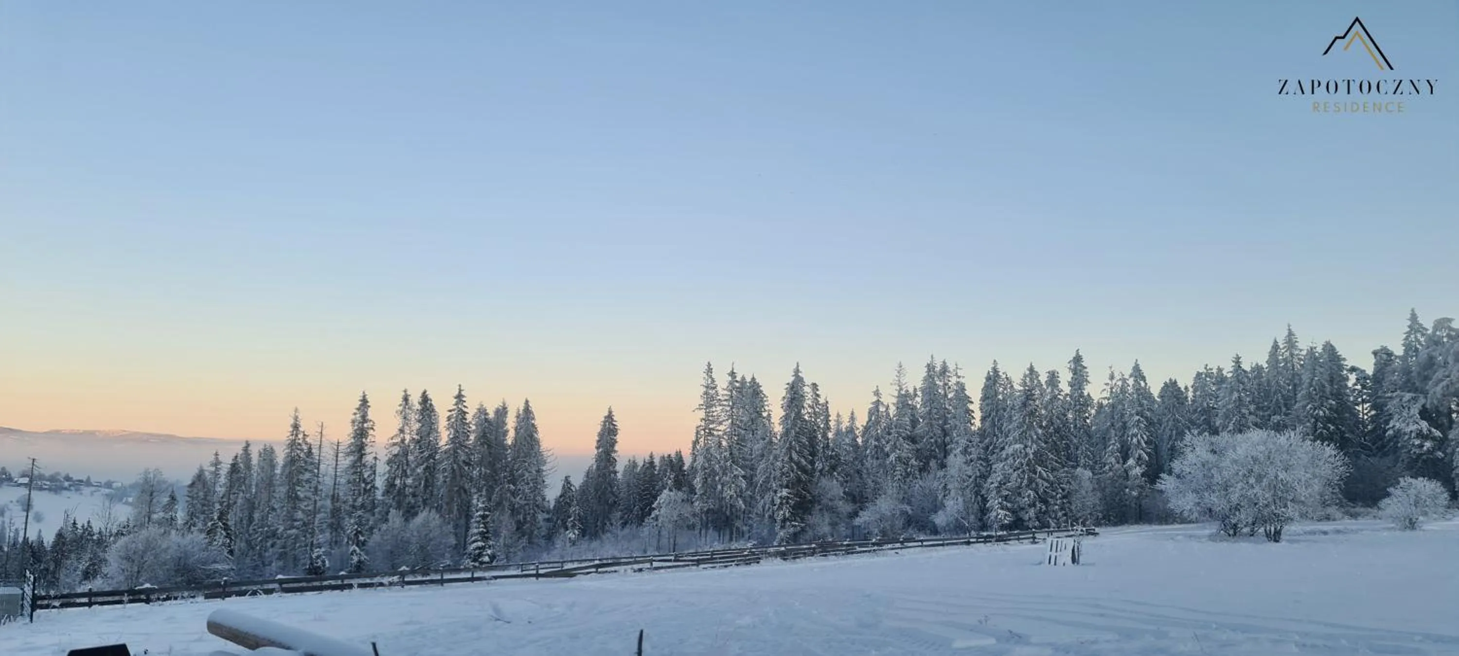 Natural landscape in Zapotoczny Residence