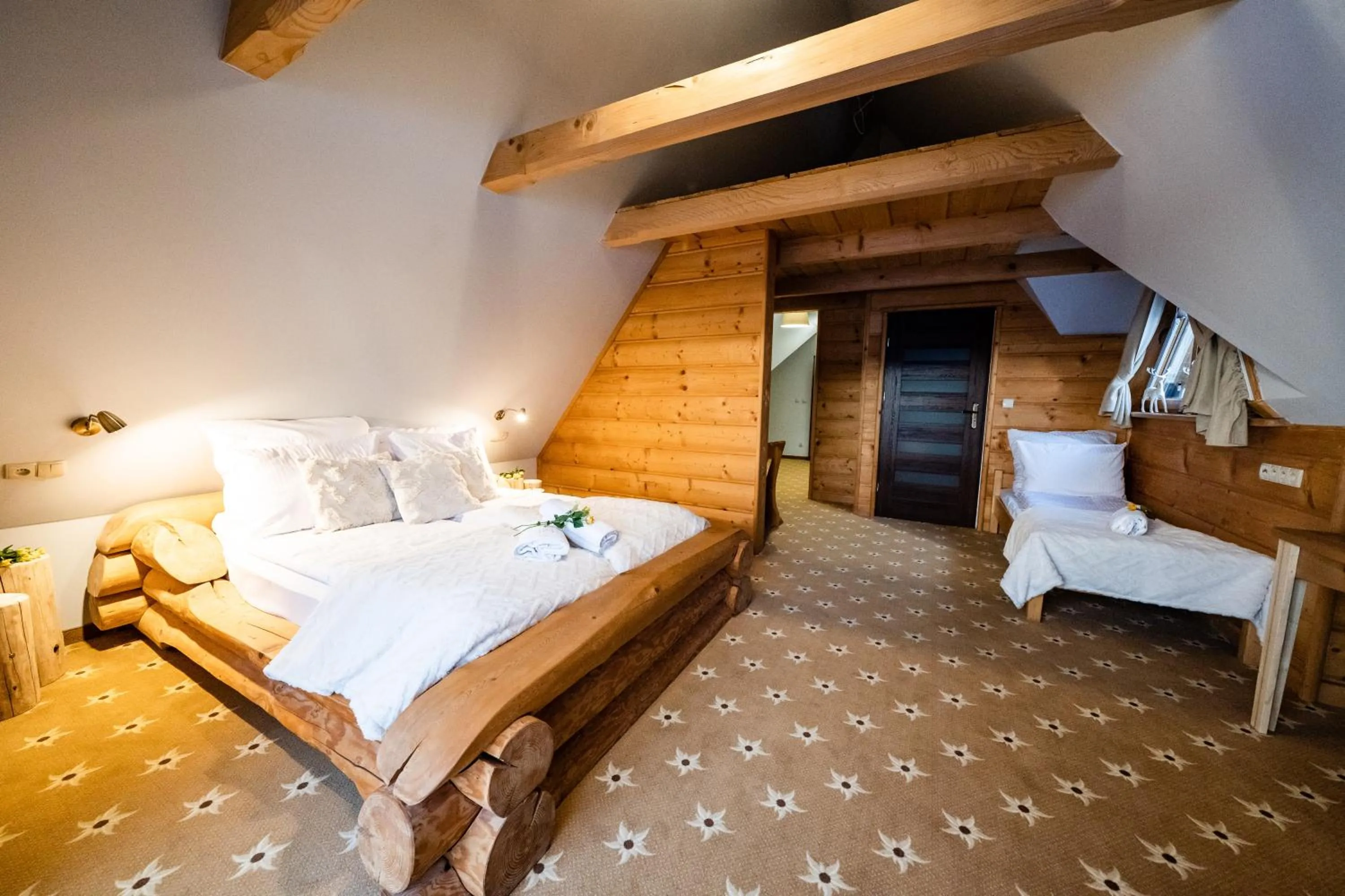 Bed in Zapotoczny Residence