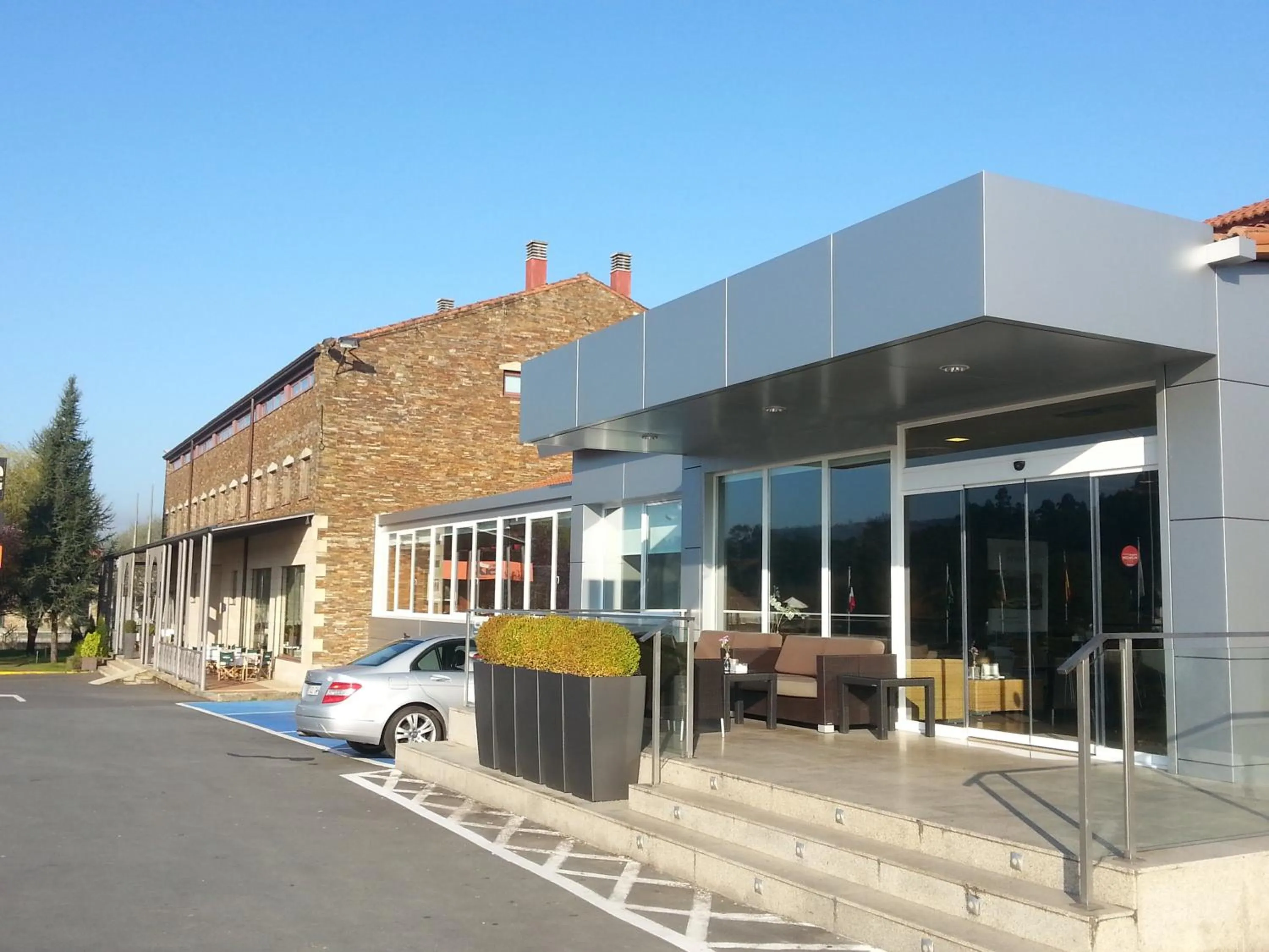 Facade/entrance in Ruta Jacobea