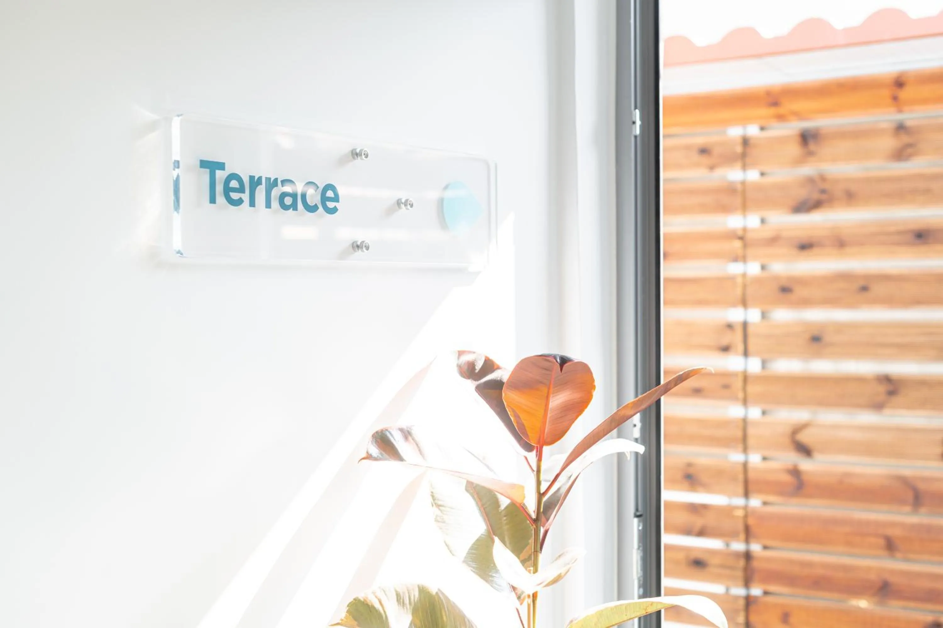 Patio in Ciel Suites Athens