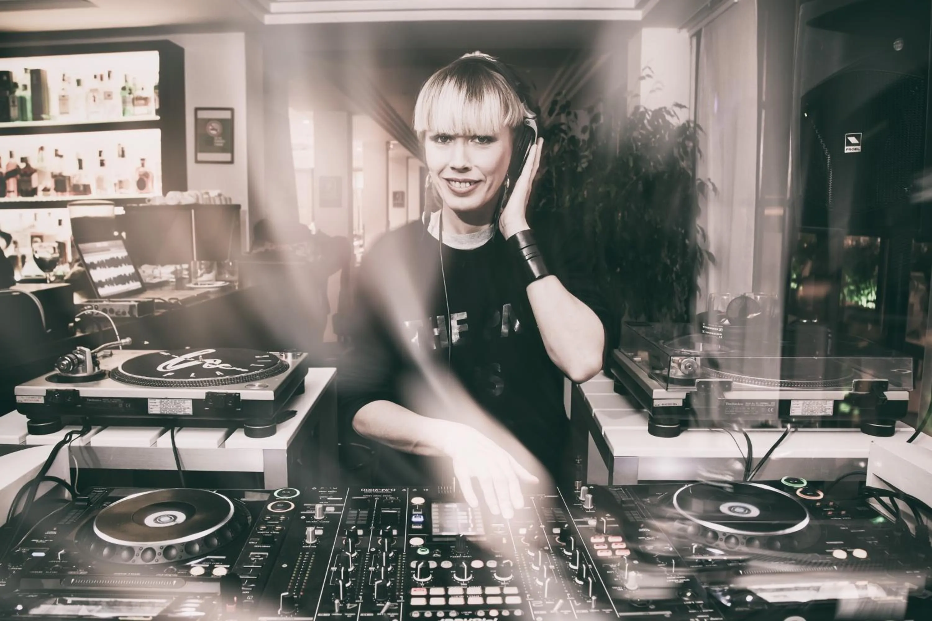 Staff in Ocean Drive Ibiza