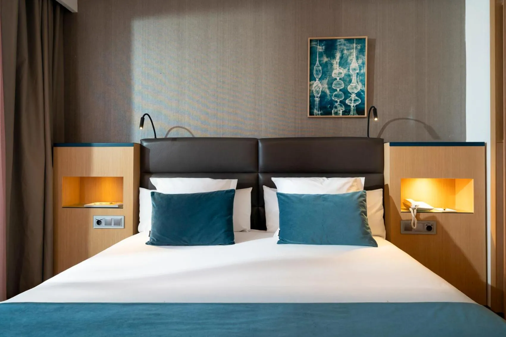 Bed in Ocean Drive Ibiza