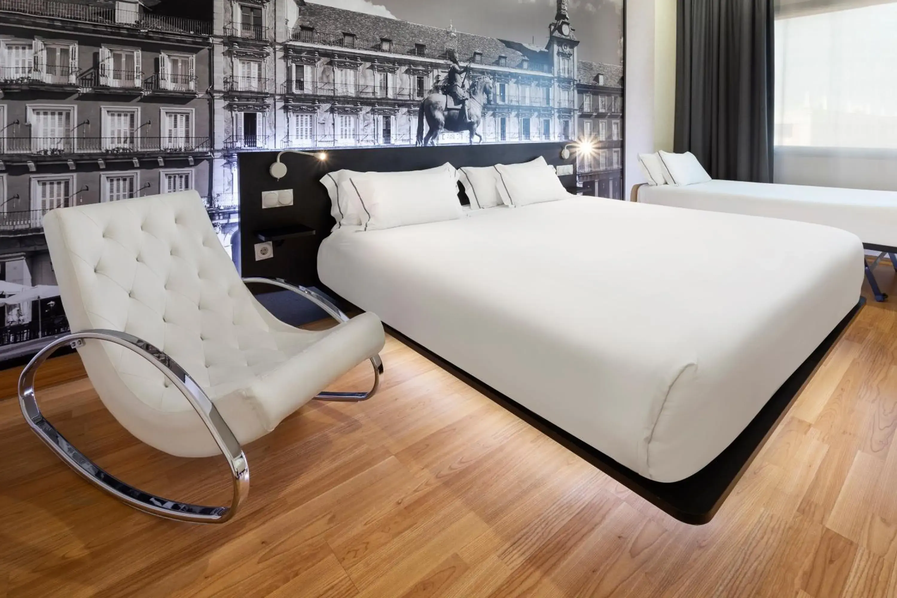 Double Room in B&B HOTEL Madrid Aeropuerto T4 Double Room in B&B HOTEL Madrid Aeropuerto T4