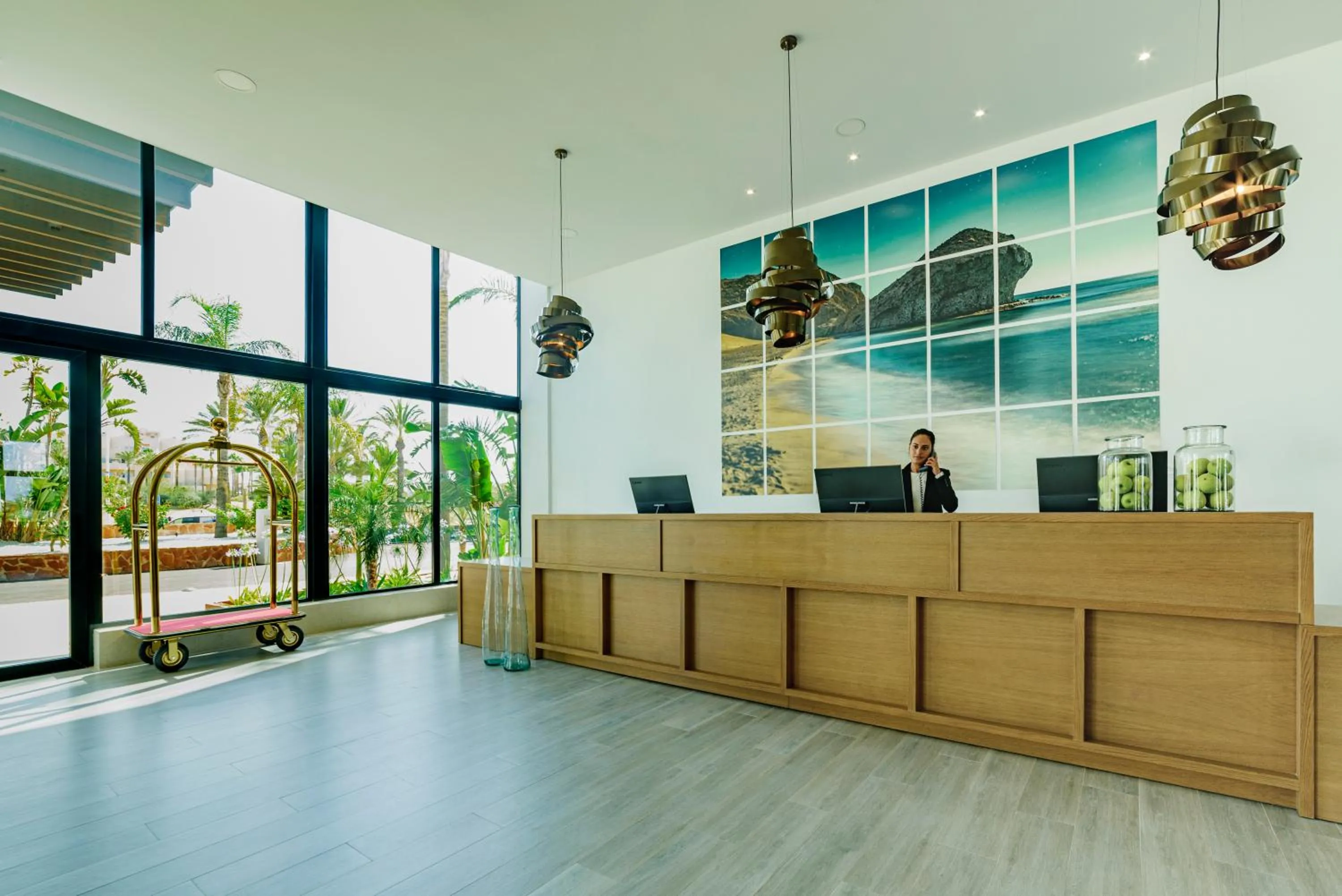 Lobby or reception in Cabogata Beach Hotel