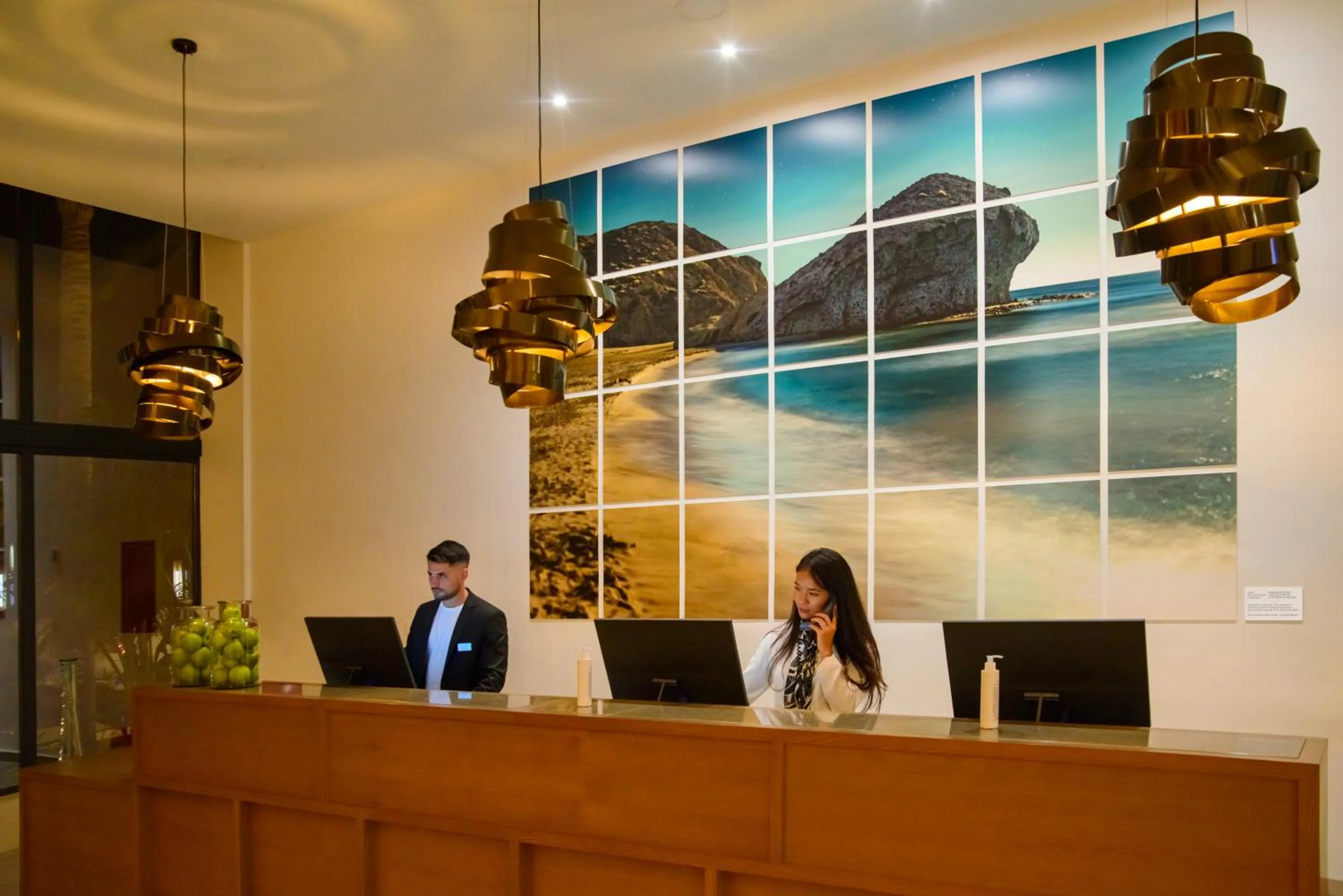 Lobby or reception in Cabogata Beach Hotel