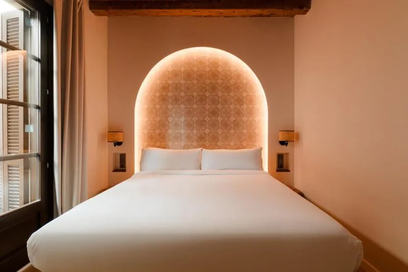 Bedroom, Bed in Hotel Hamsa House