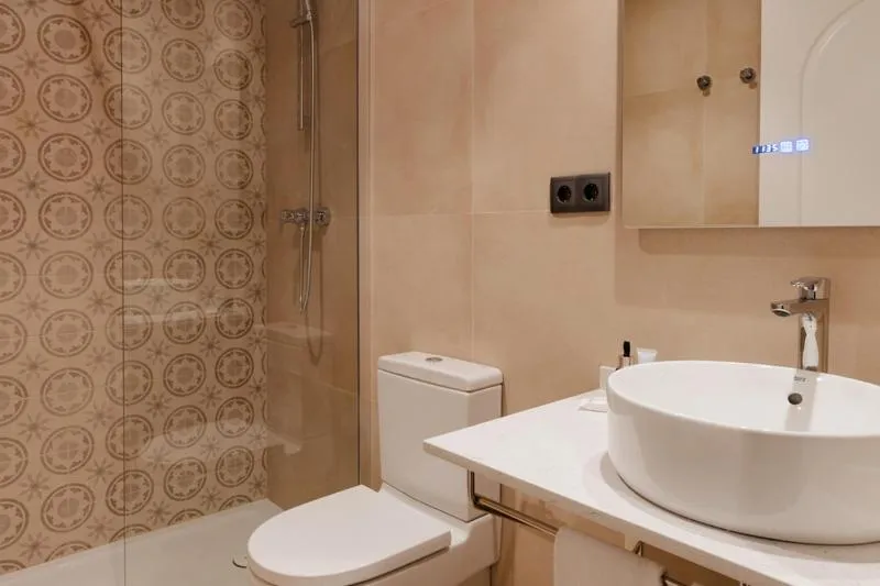 Bathroom in Hotel Hamsa House