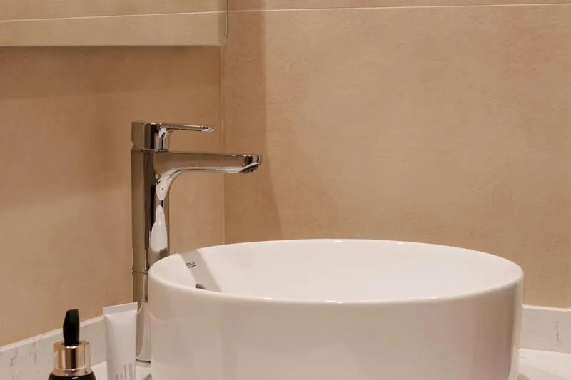 Bathroom in Hotel Hamsa House