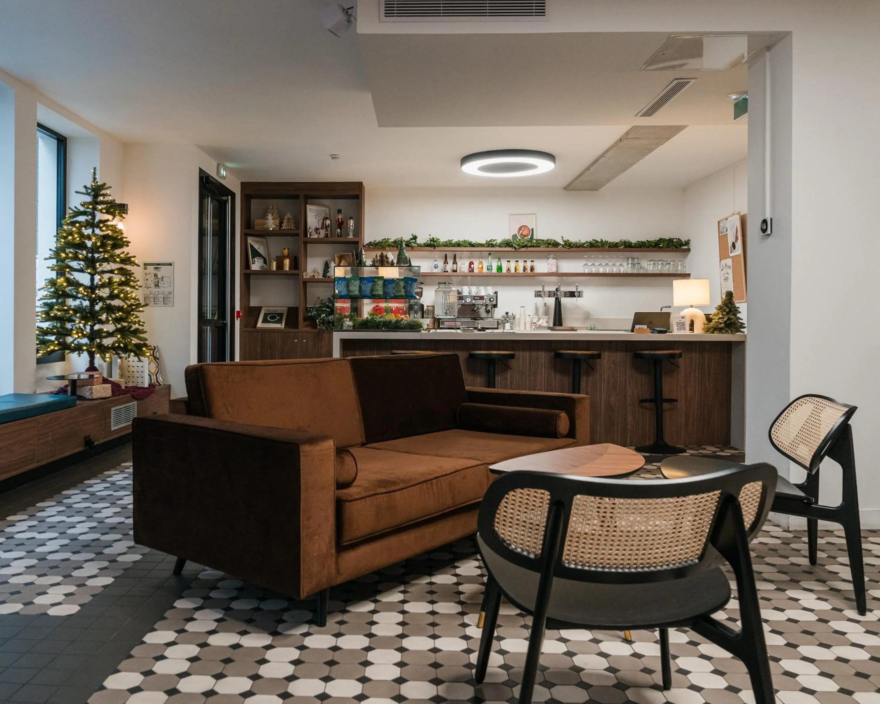 Seating area in Beau M Paris