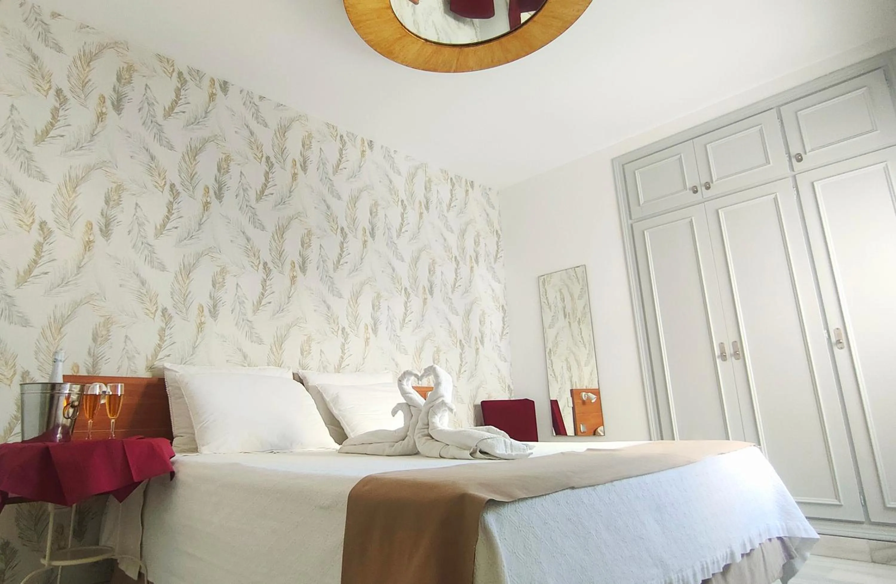 Bedroom, Bed in Hotel Sol Almería