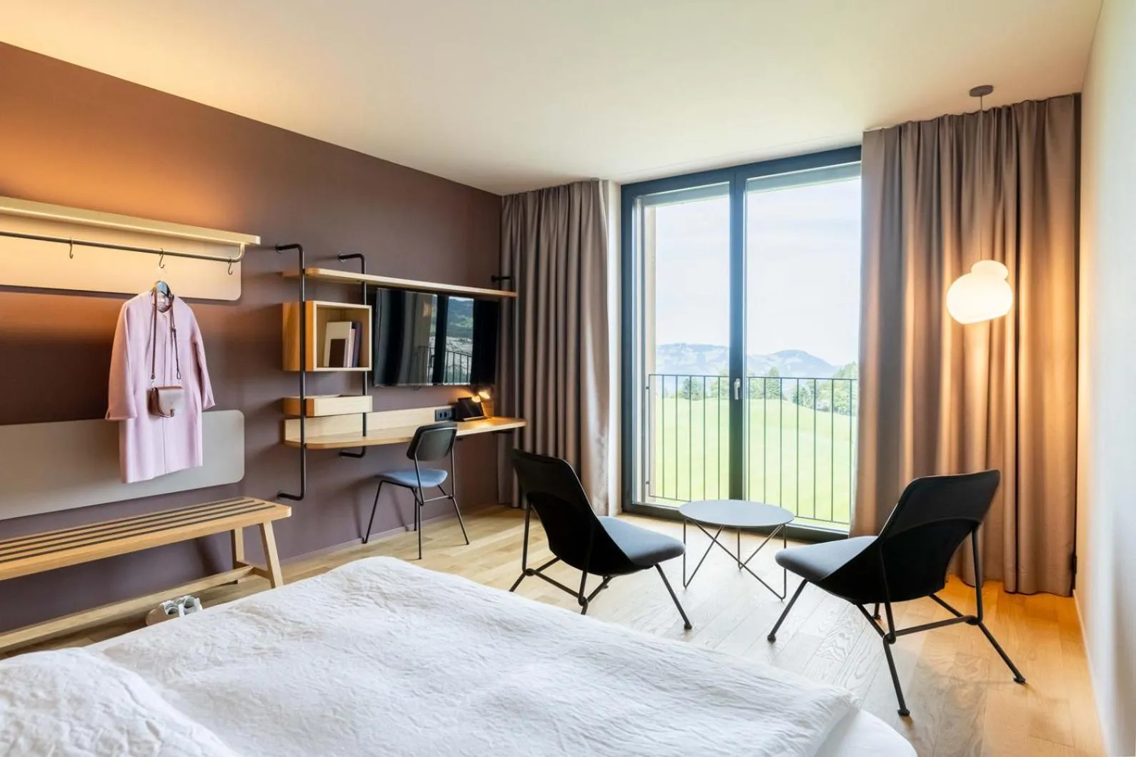 Standard Double Room High Floor with View in Stoos Lodge