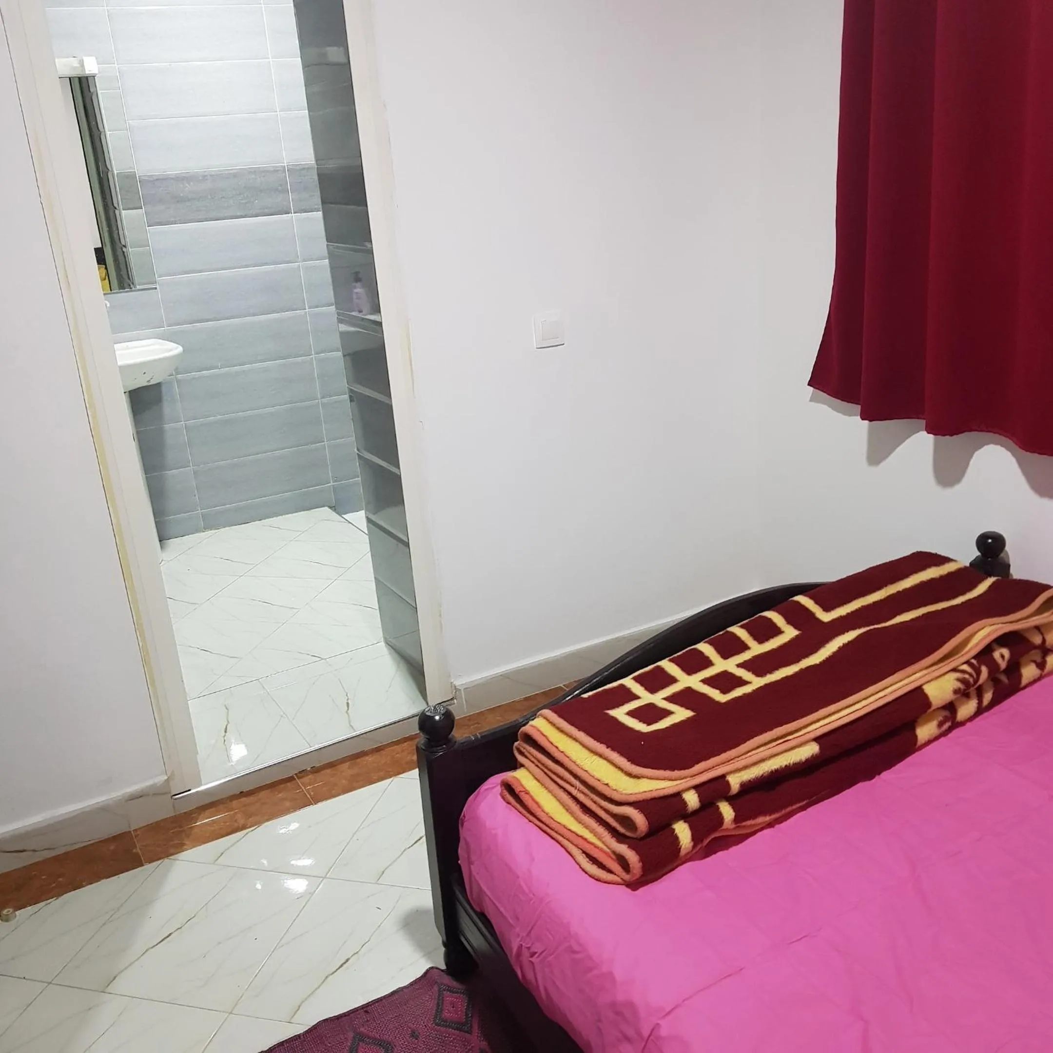 Bed in Hotel camping amtoudi